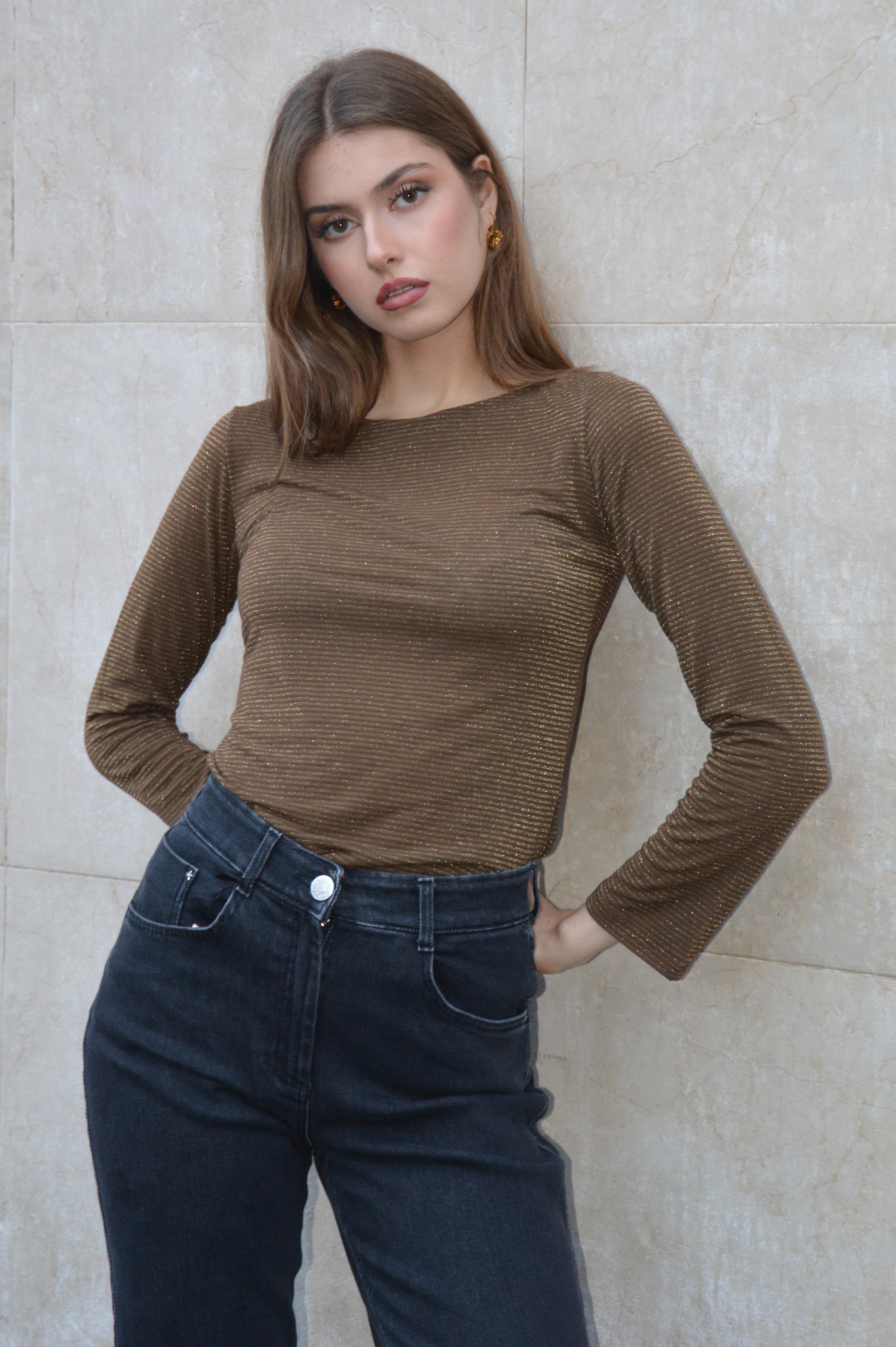 Maglia boat neck - Justmine