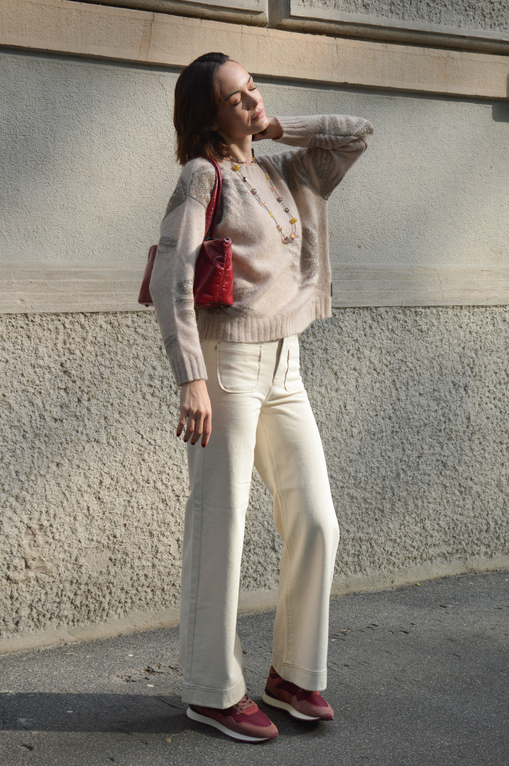 Jeans ampi con tasche - Surkana
