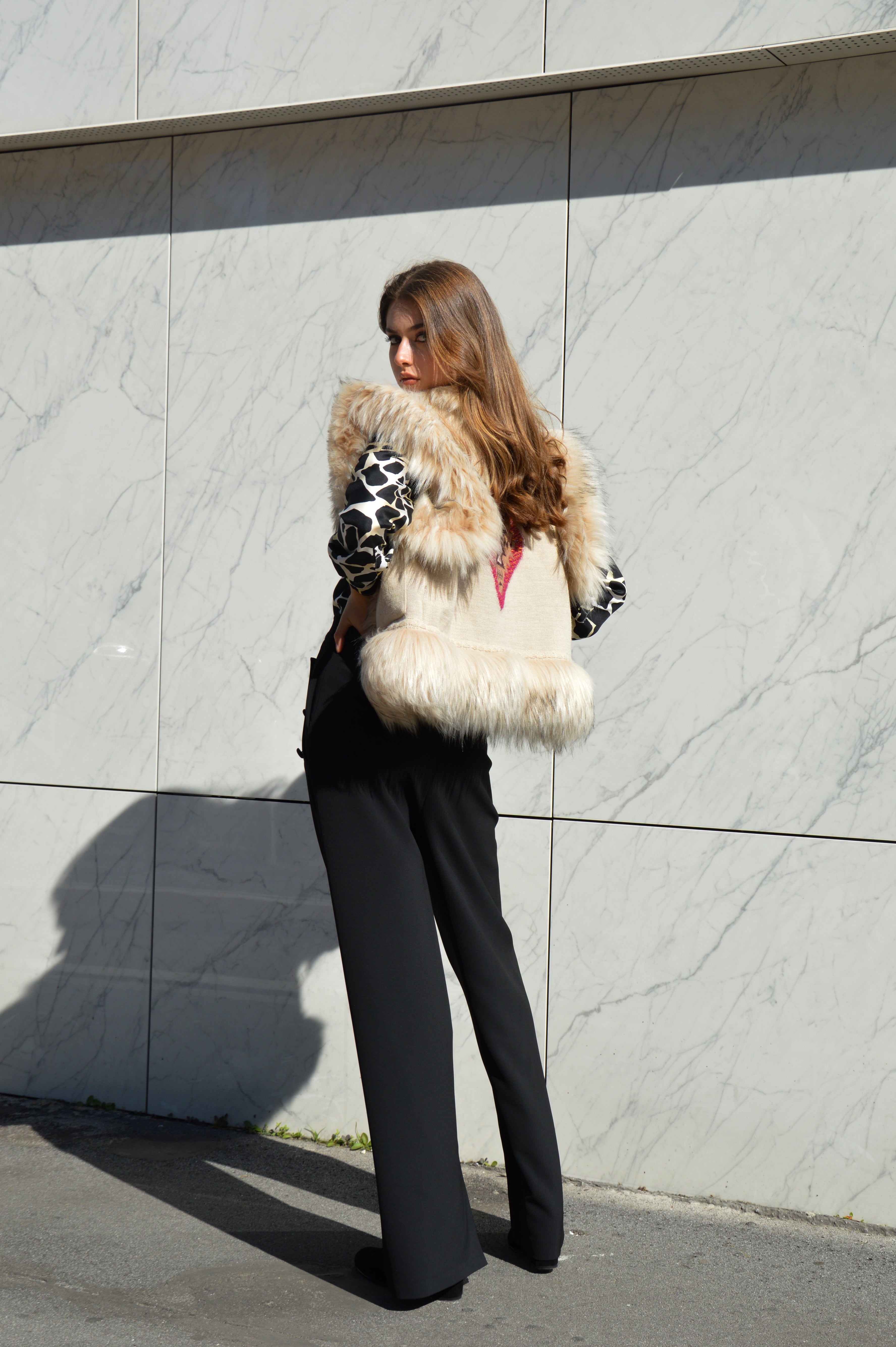 Pantalone cady bottoni - Maliparmi