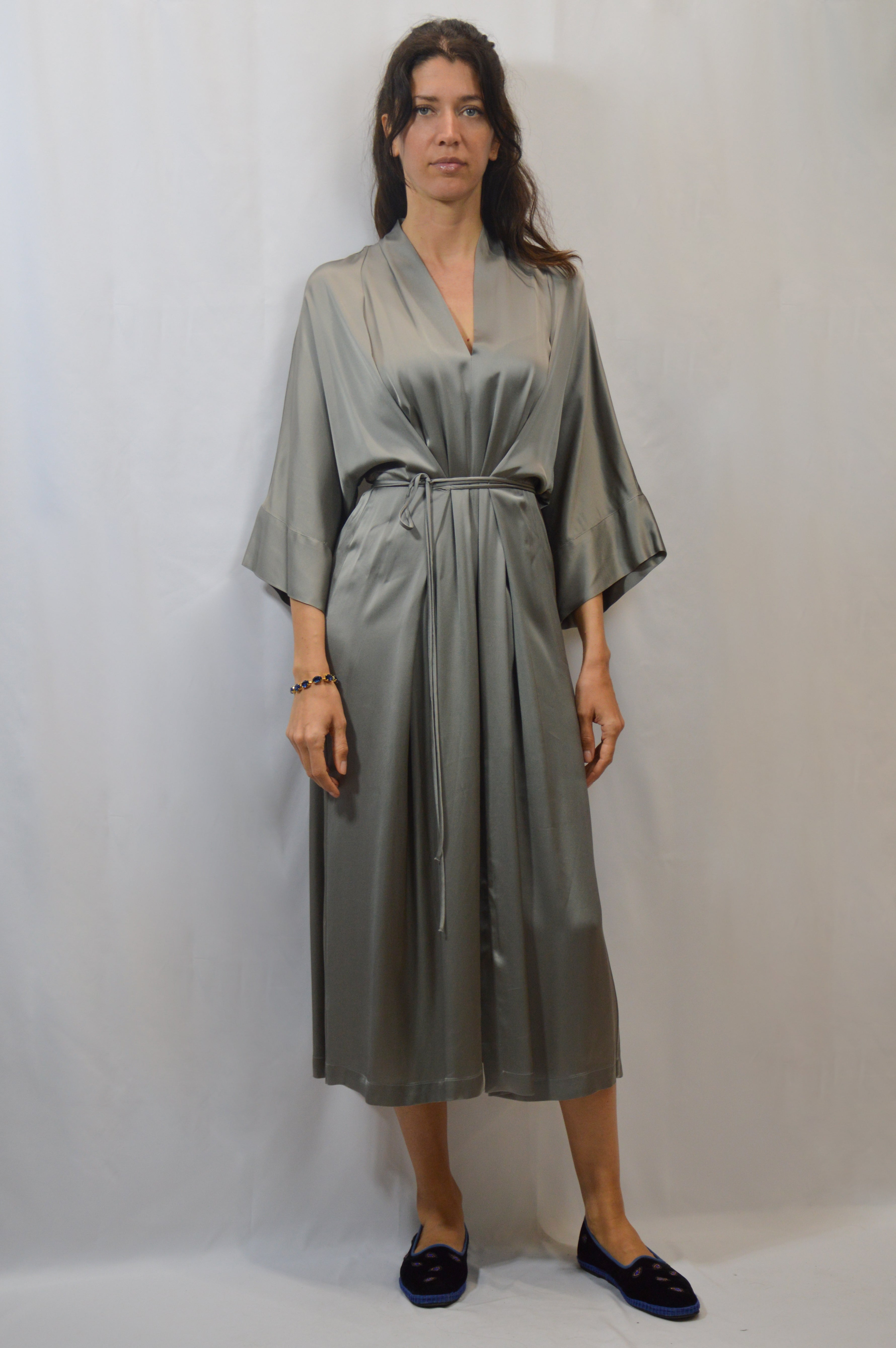 Abito lungo in viscosa Ottod’ame