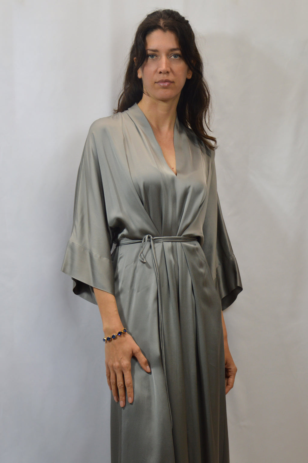 Abito lungo in viscosa Ottod’ame