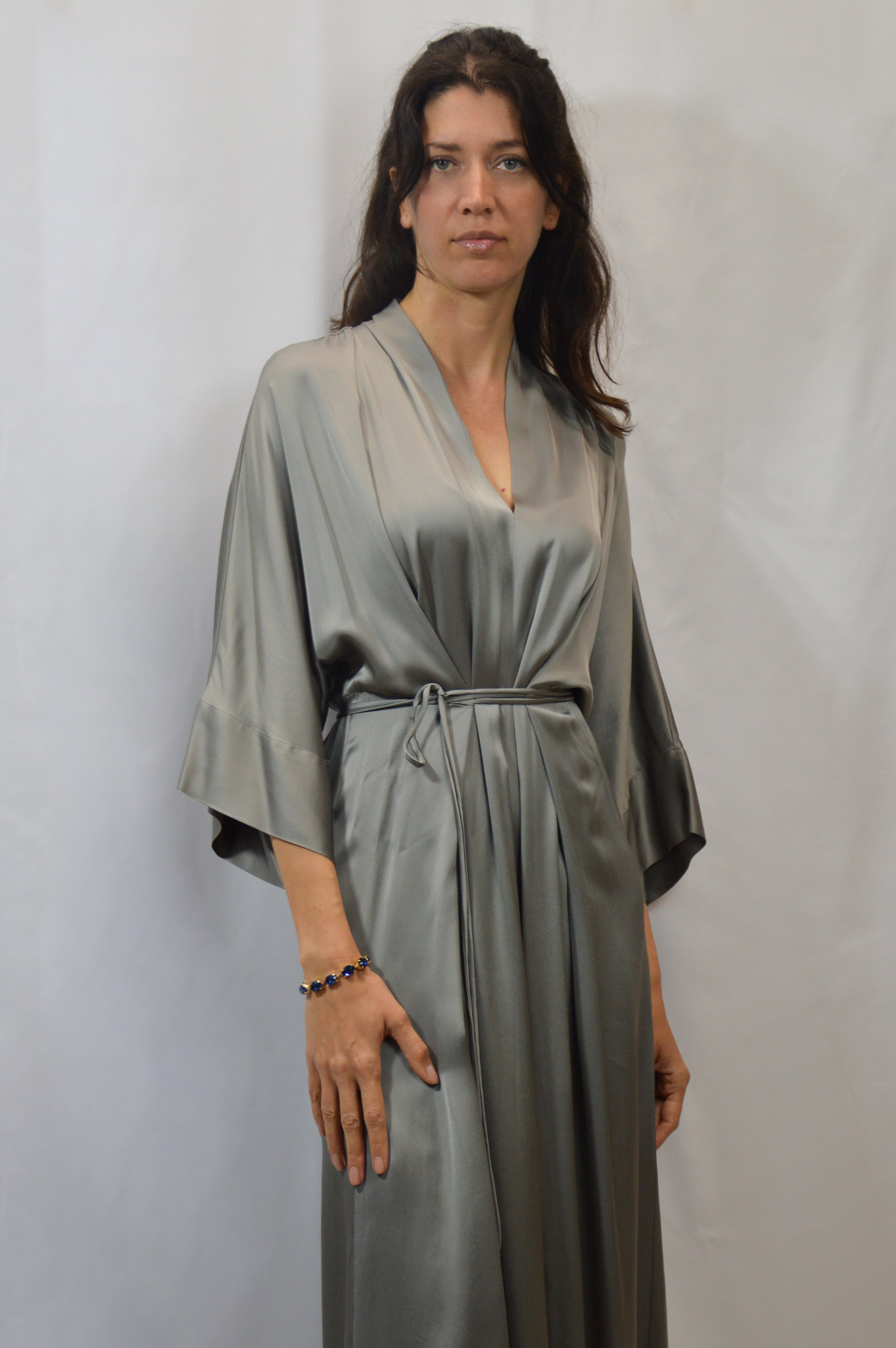 Abito lungo in viscosa Ottod’ame