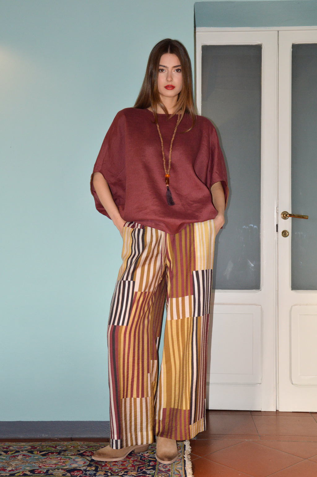 Pantaloni palazzo - Ottod'Ame