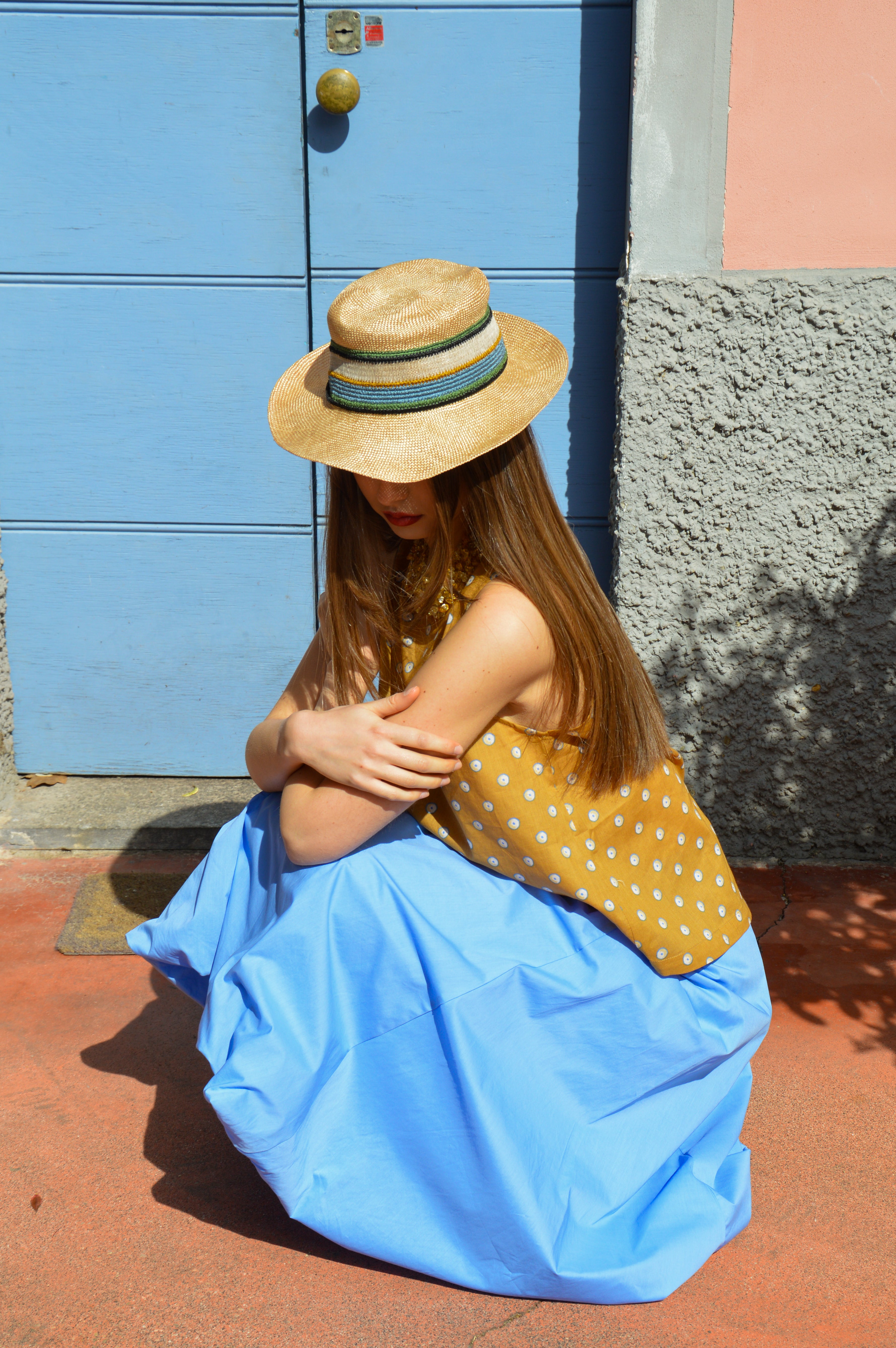 Top senza maniche fantasia - Surkana