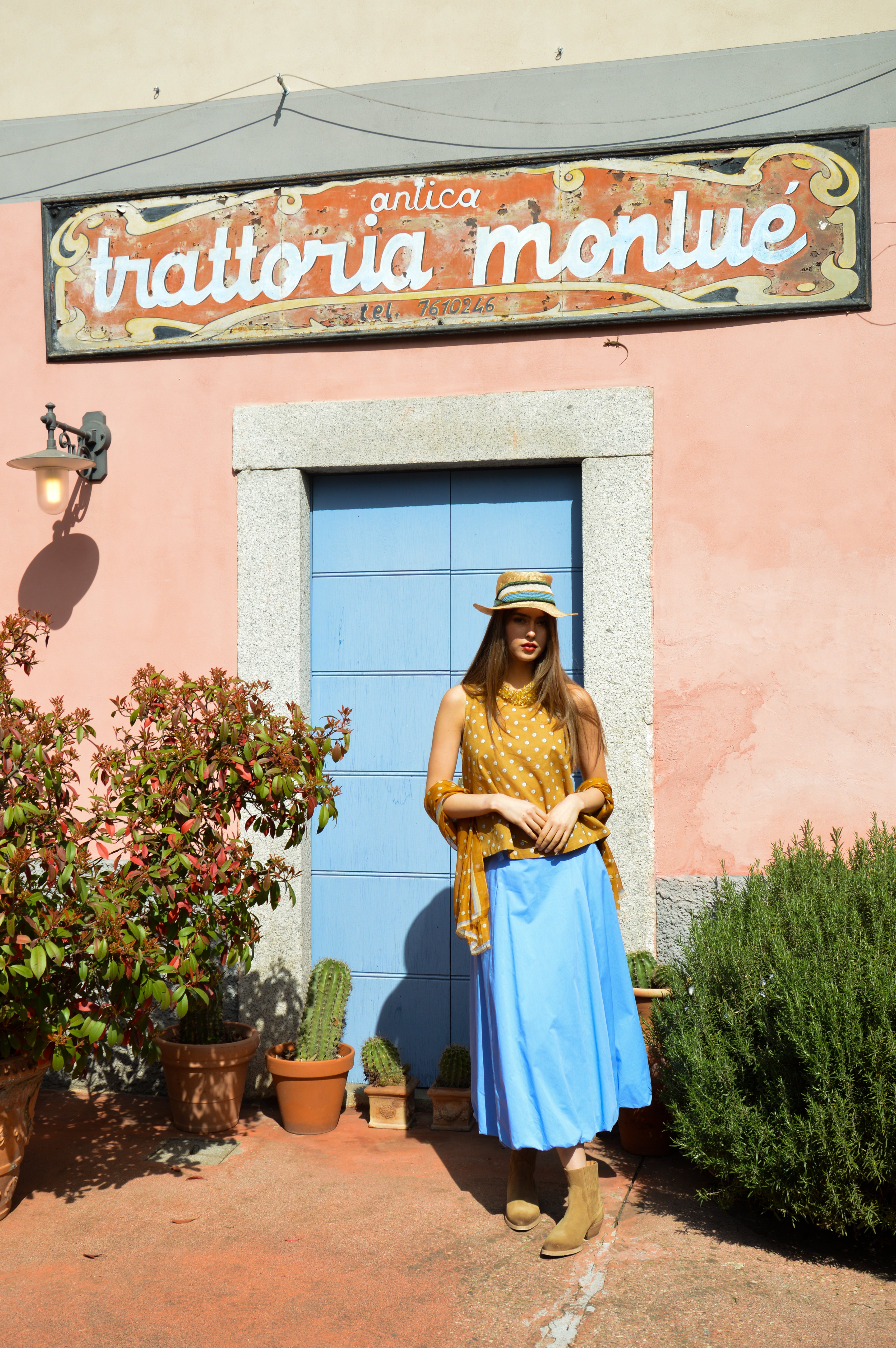 Top senza maniche fantasia - Surkana