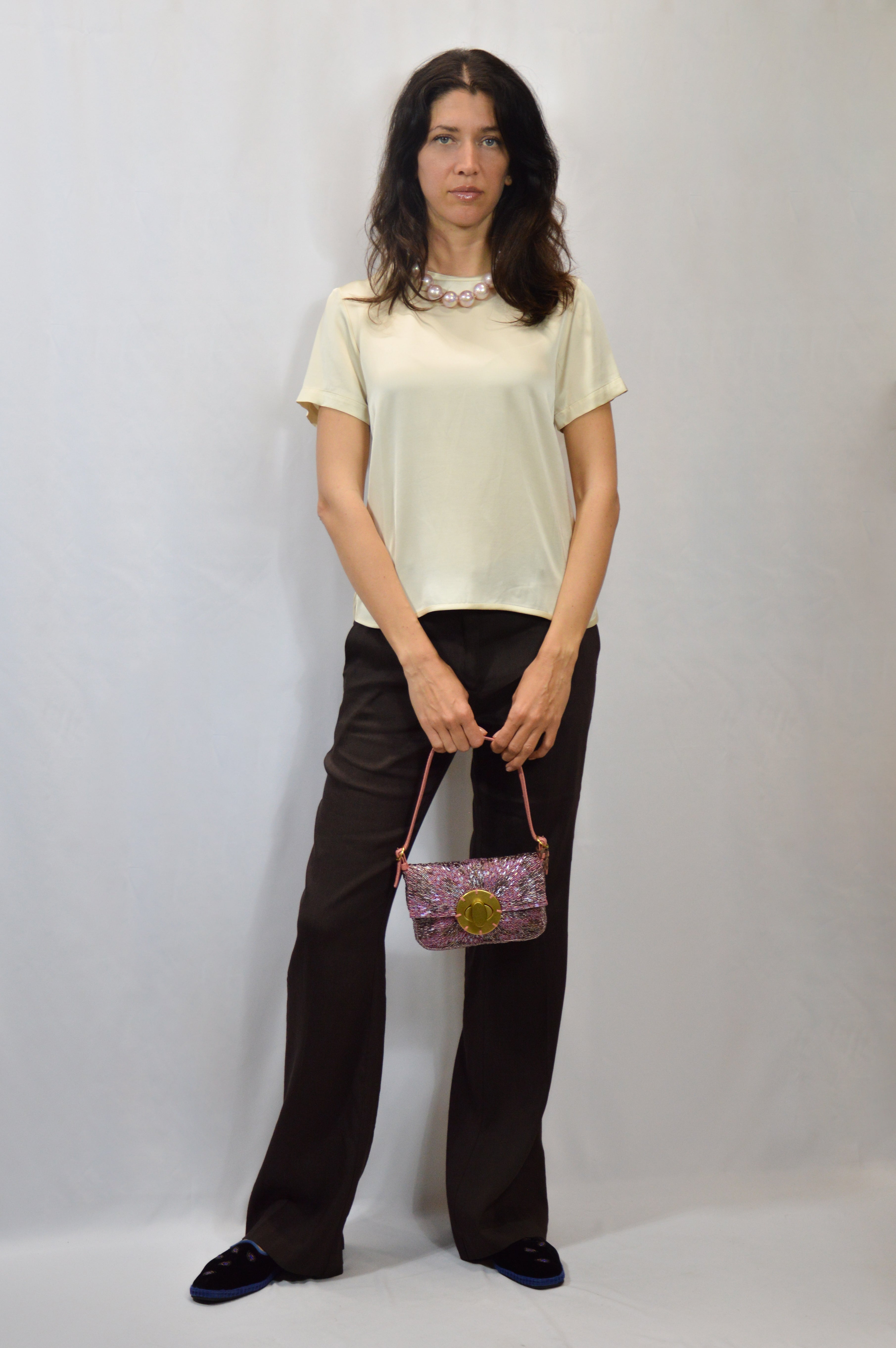 Pantalone palazzo in lino - Ottod’ame