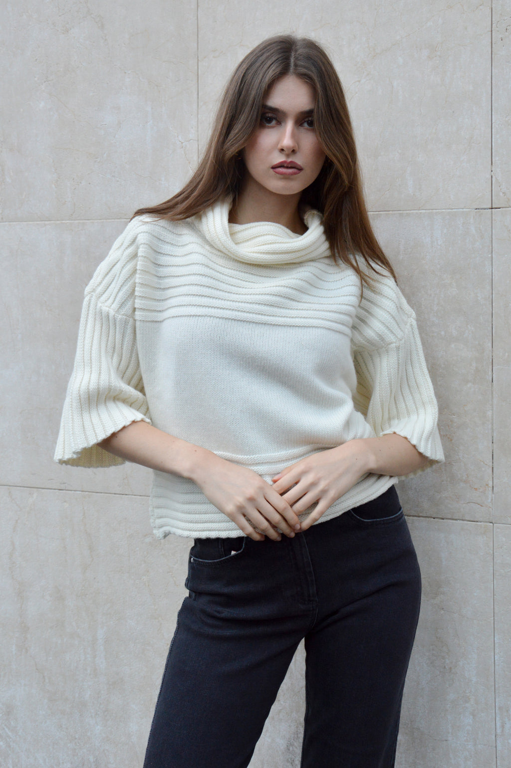 Maglione poncho - Filò