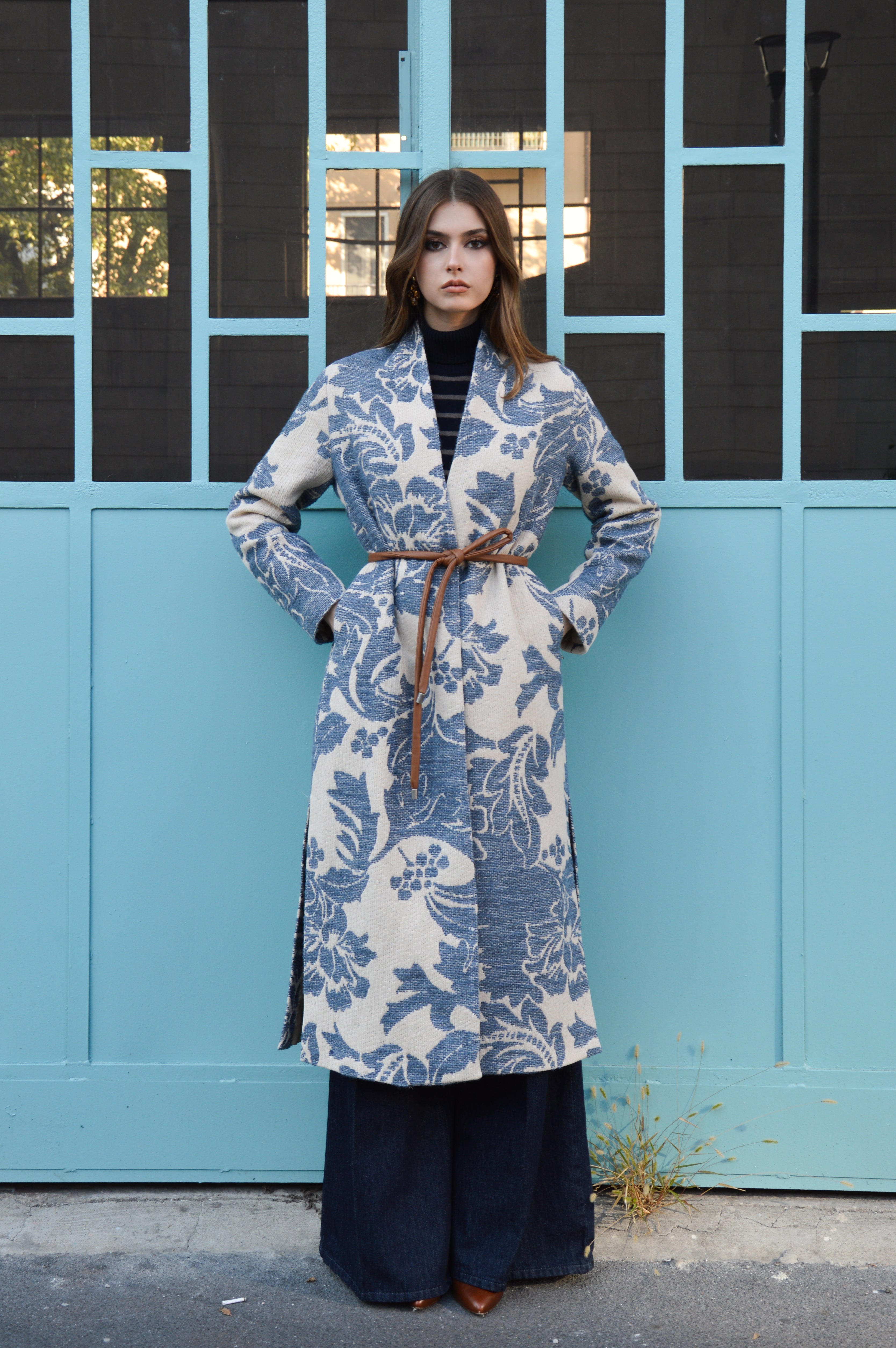 Cappotto sfoderato stampato - Ottod'Ame