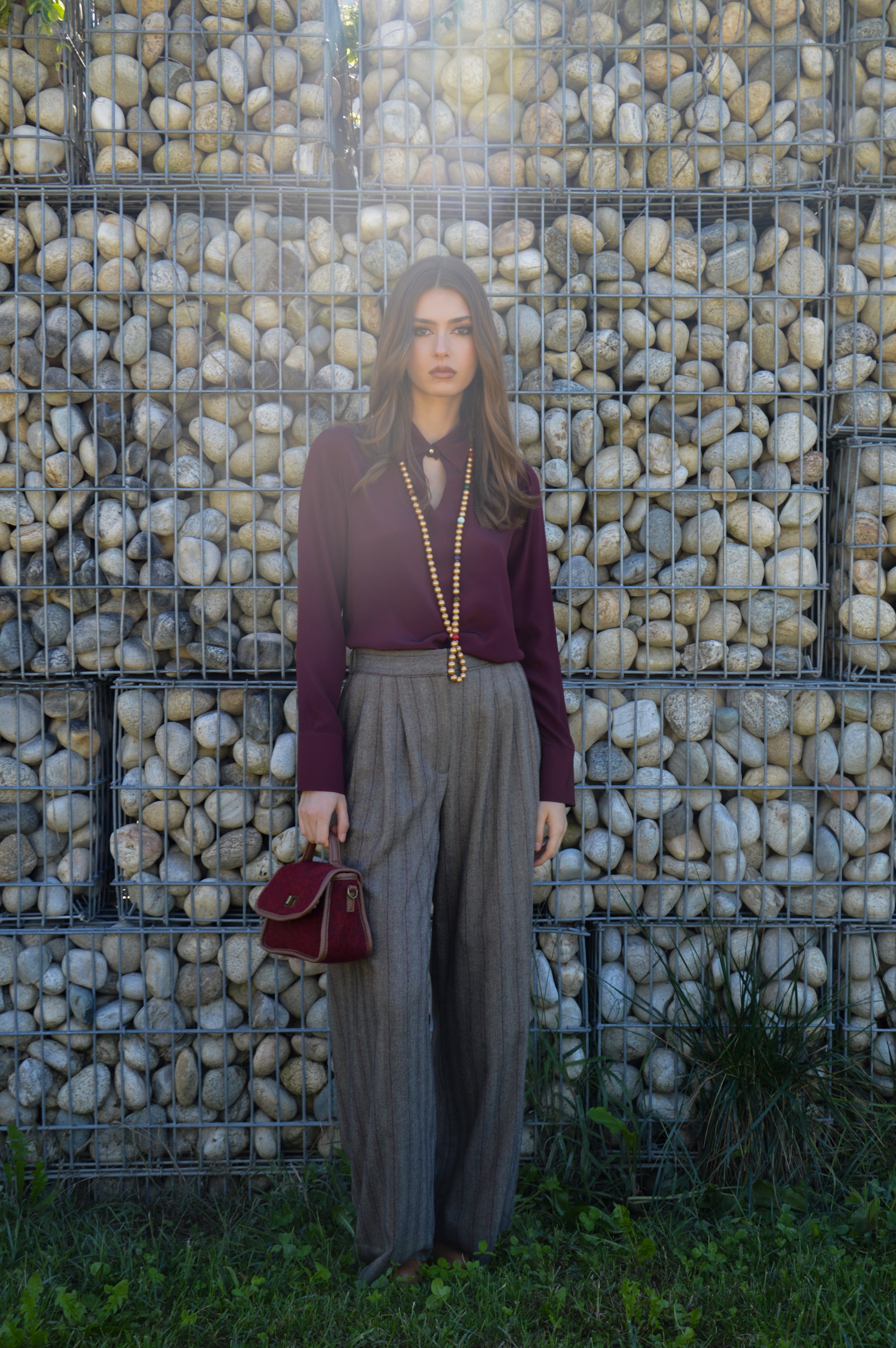 Pantalone gessato - Ottod'Ame