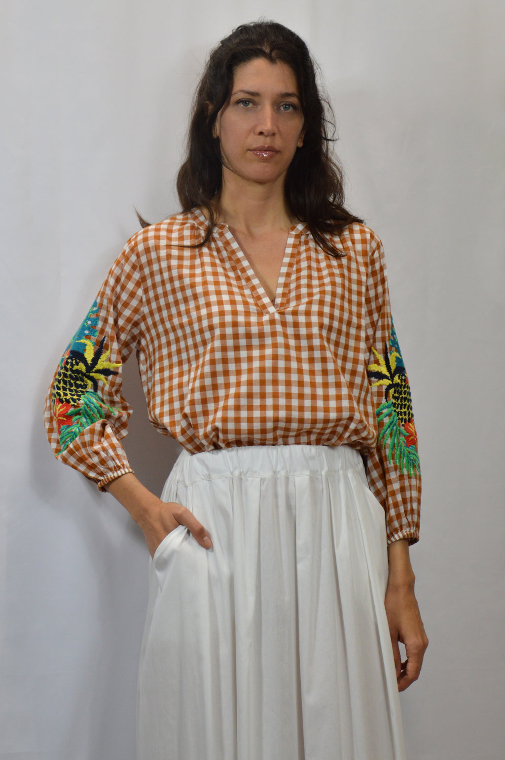 BLUSA RICAMATA - NIU