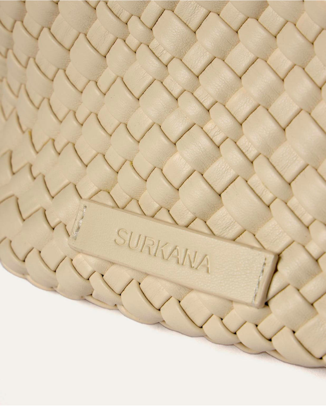 Mini borsa intrecciata - Surkana