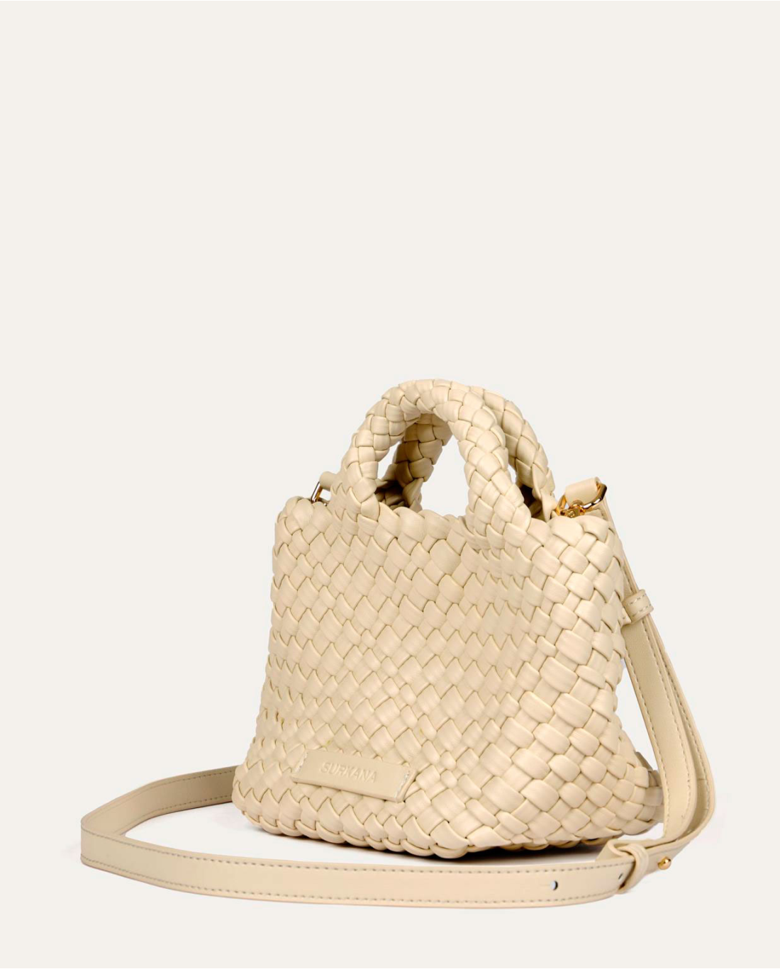 Mini borsa intrecciata - Surkana