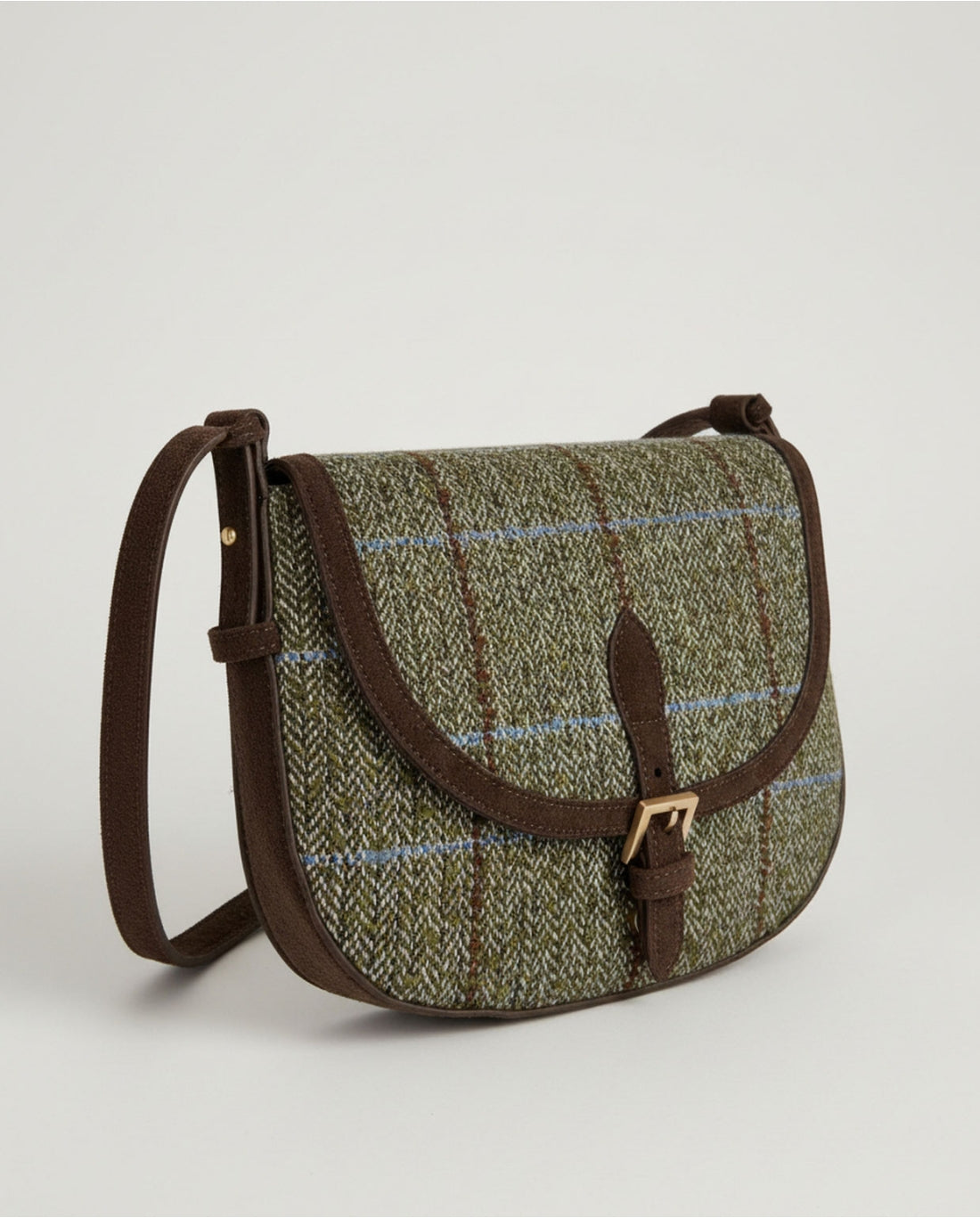 Borsa tracolla a quadri - Surkana