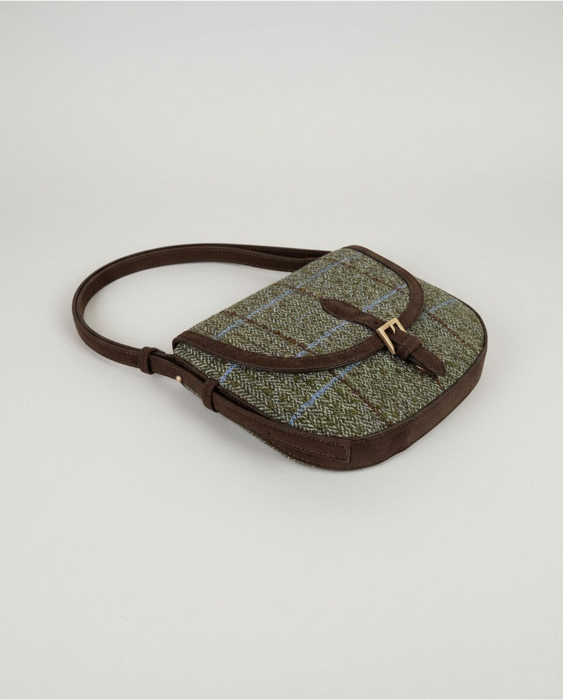 Borsa tracolla a quadri - Surkana