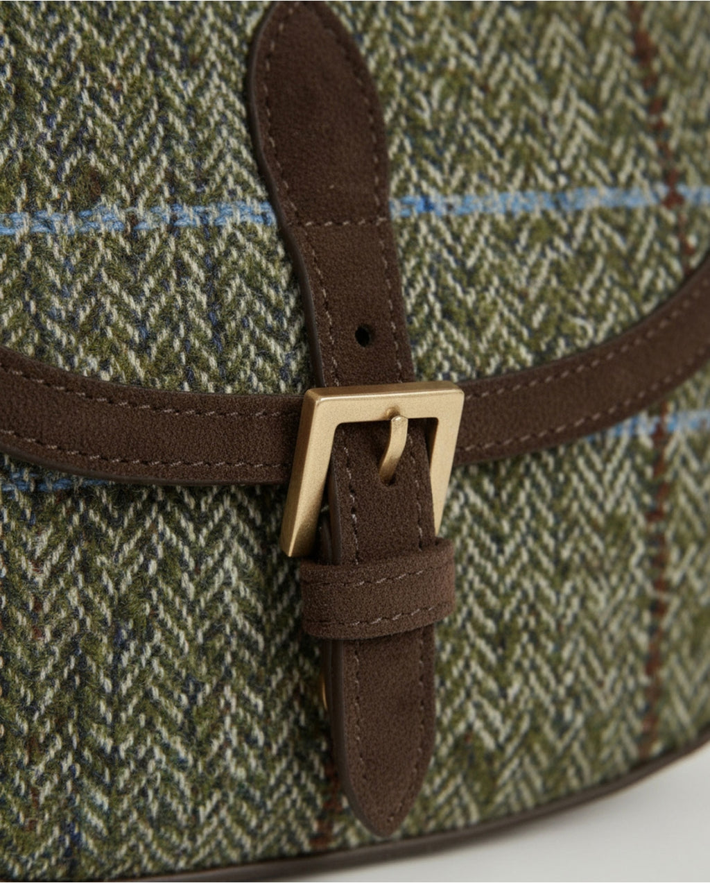 Borsa tracolla a quadri - Surkana