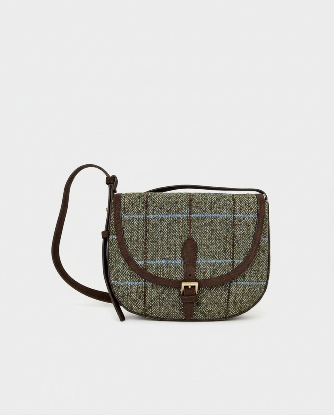 Borsa tracolla a quadri - Surkana