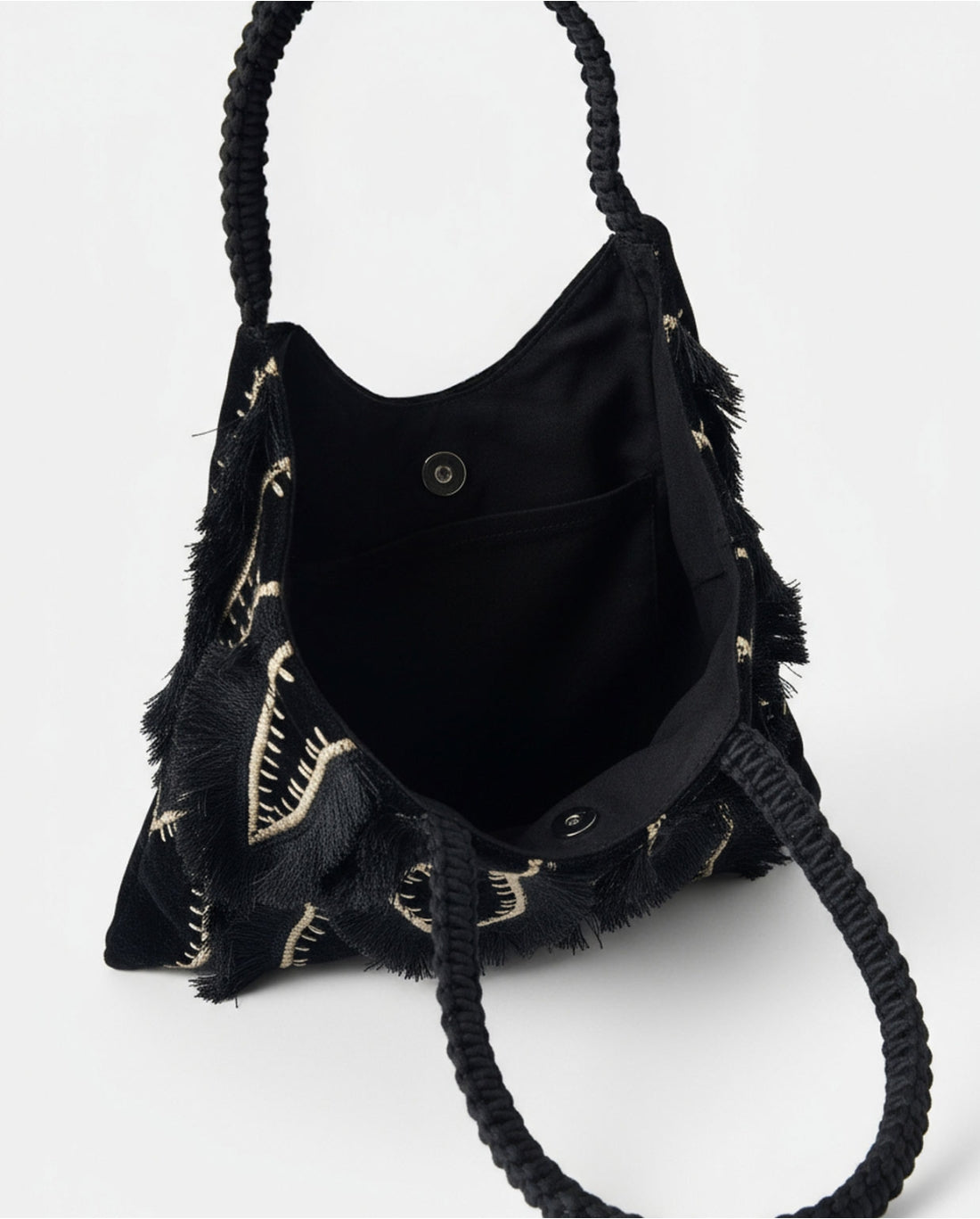 Borsa trapezio in velluto - Surkana