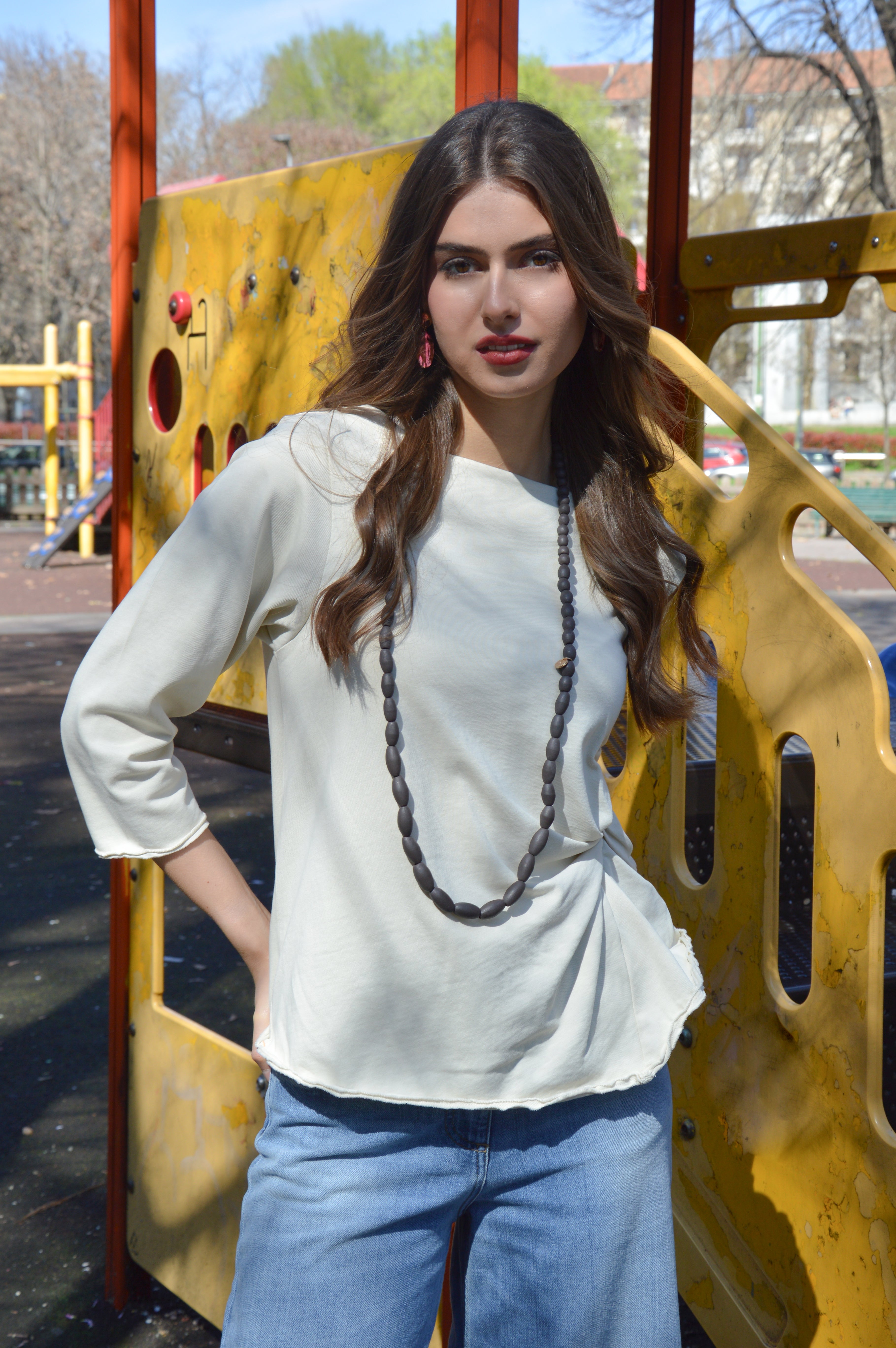 Felpina drappeggiata - Niù