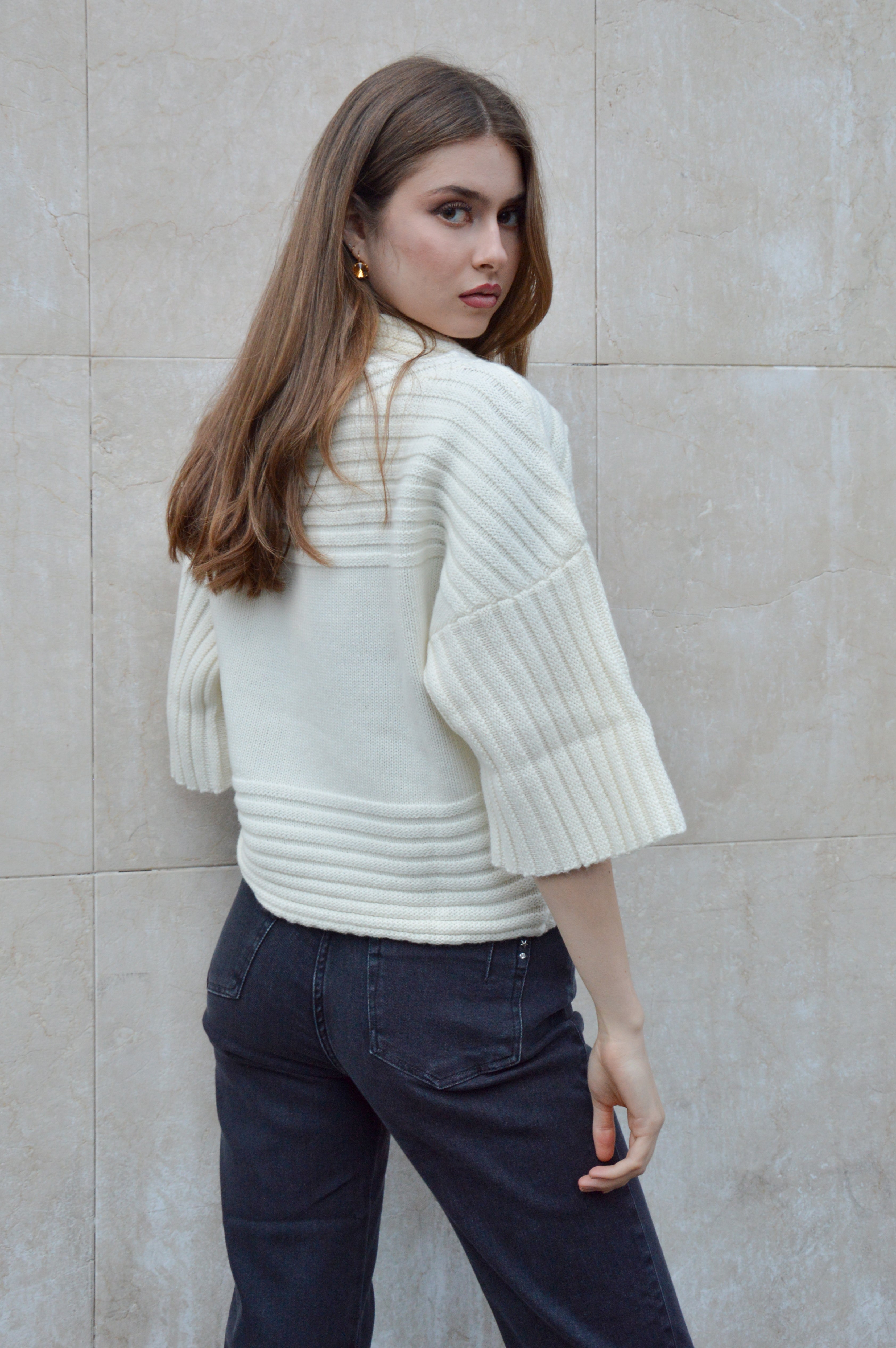 Maglione poncho - Filò