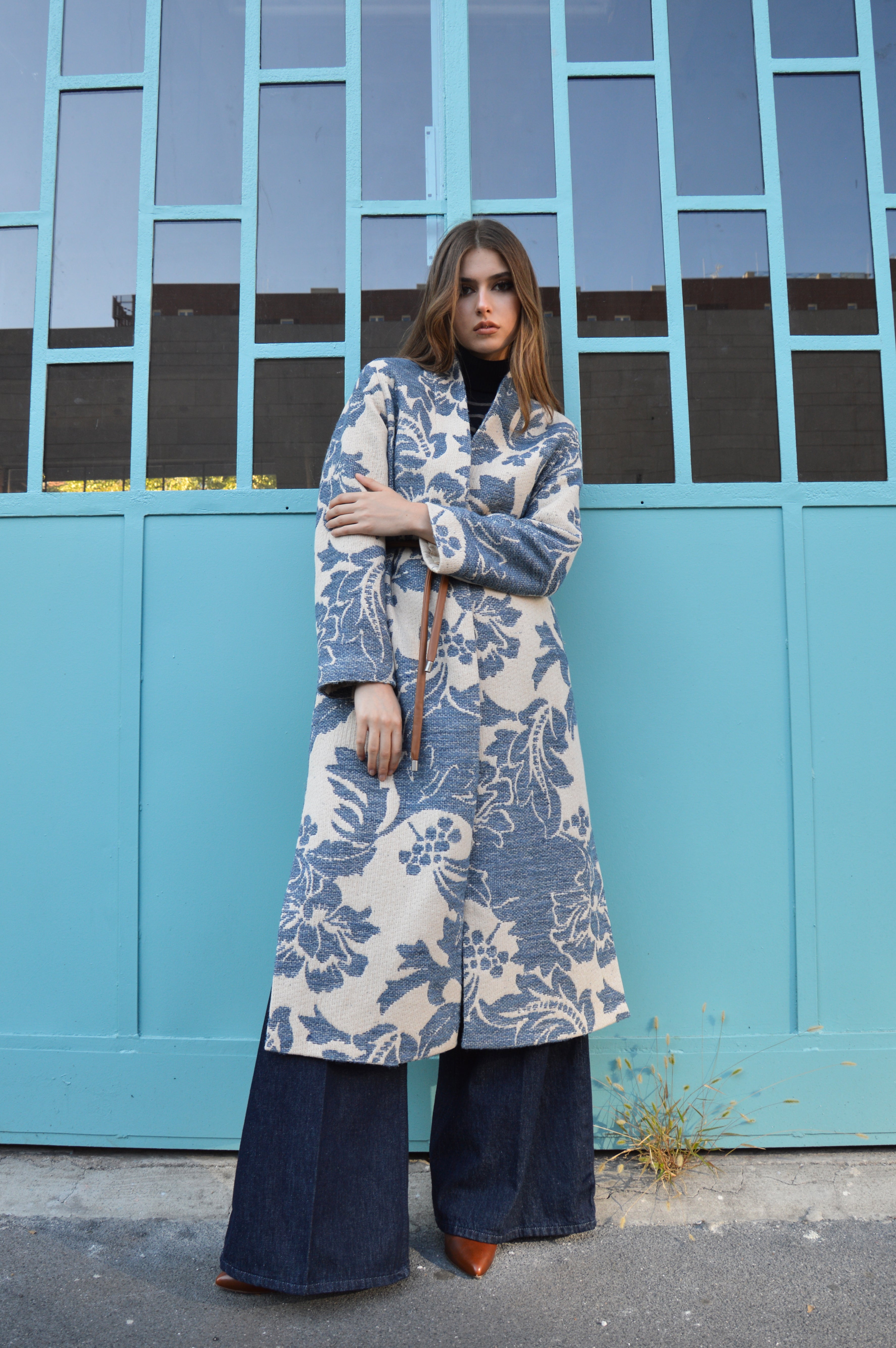 Cappotto sfoderato stampato - Ottod'Ame