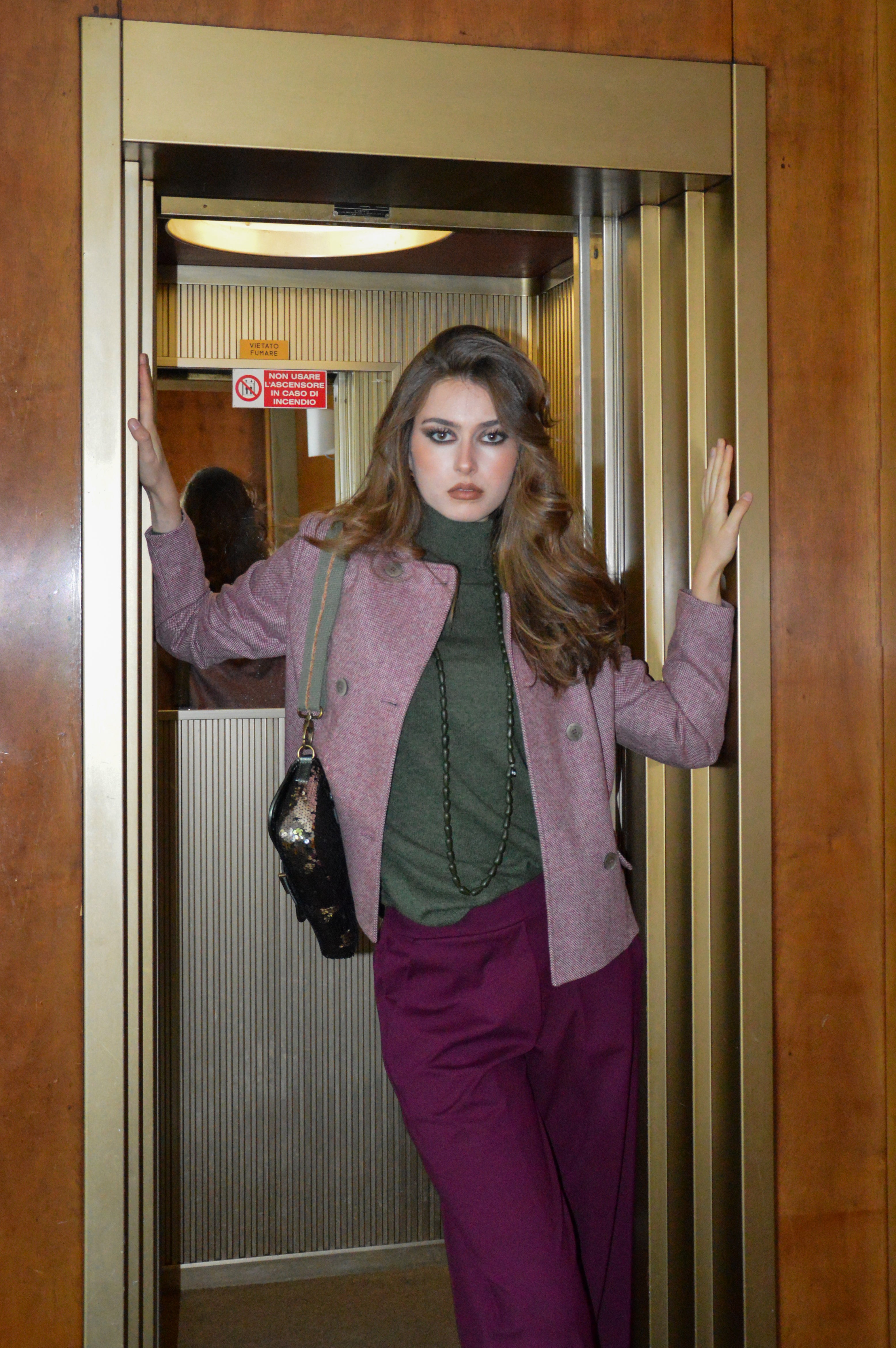 Cropped blazer - Justmine