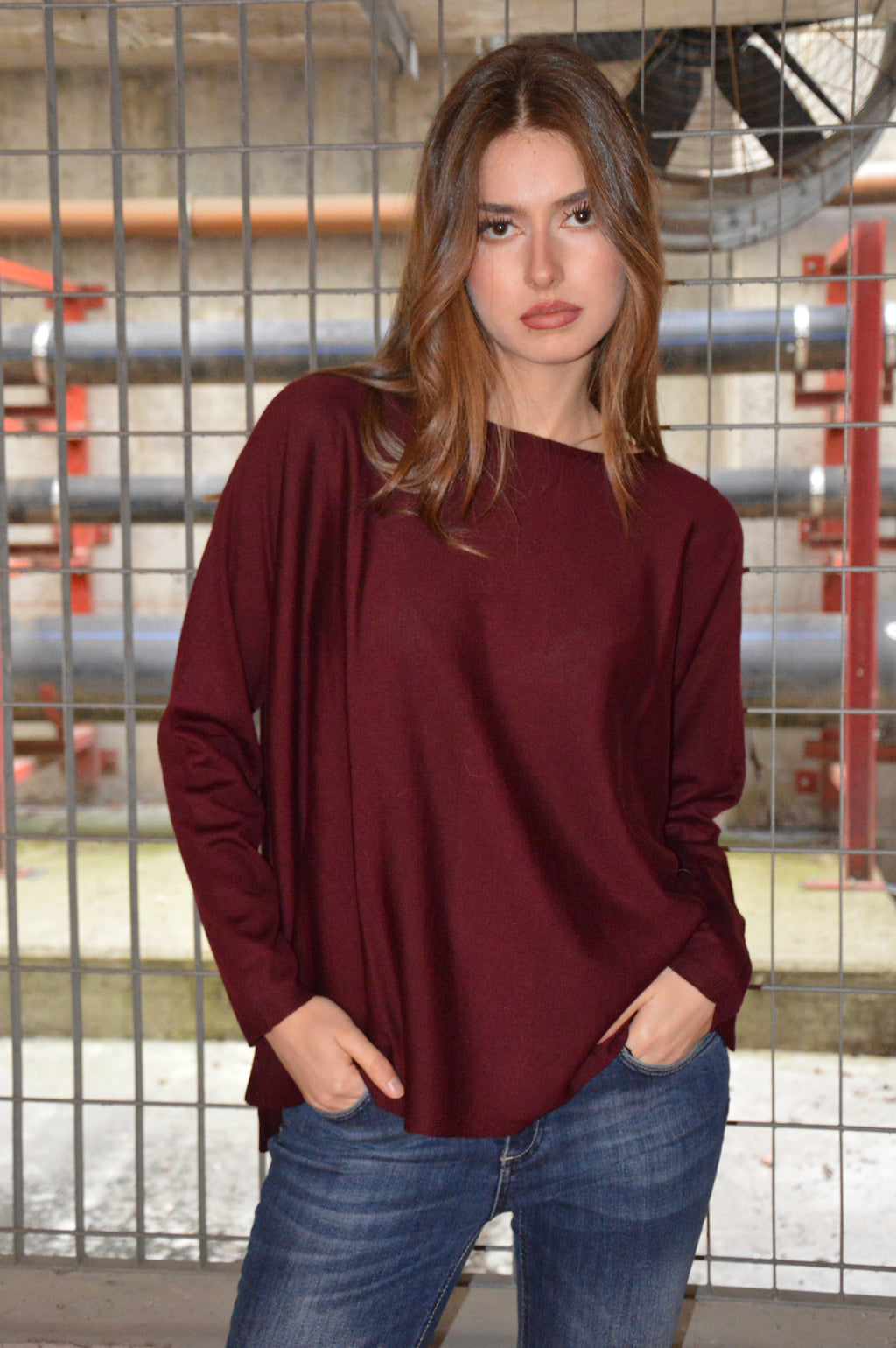 Maglione maxi spacchi - Mìa Basic