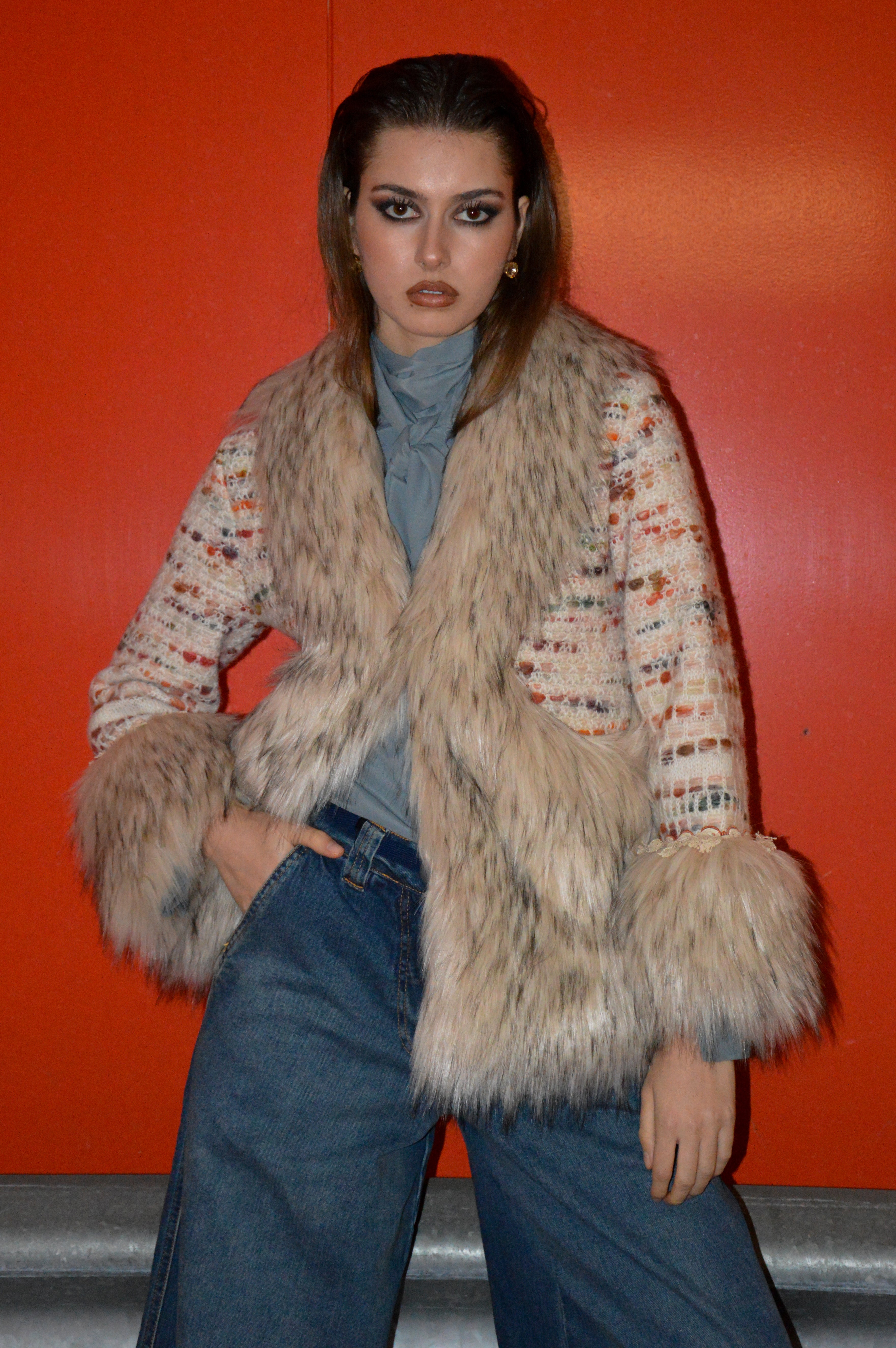 Cappotto corto alpaca - The extreme collection