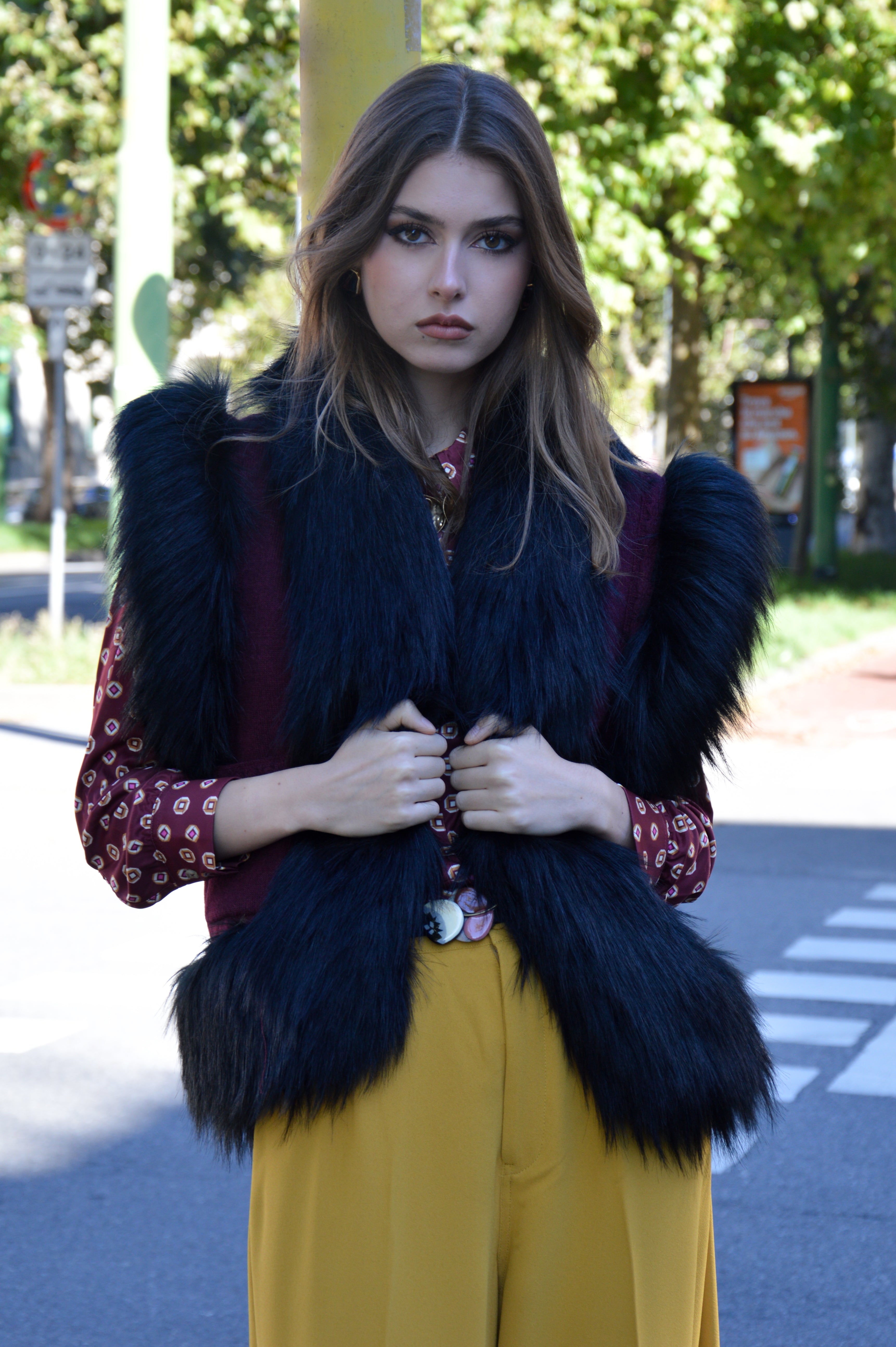 Gilet corto alpaca - The extreme collection