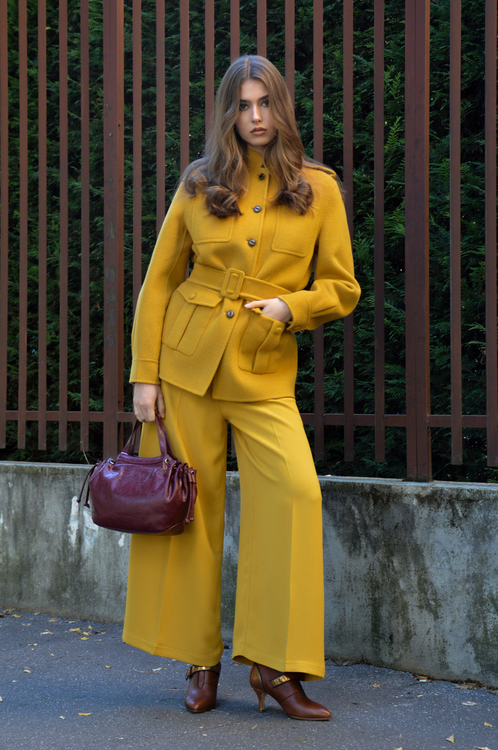 Pantalone sablé crepe - Maliparmi