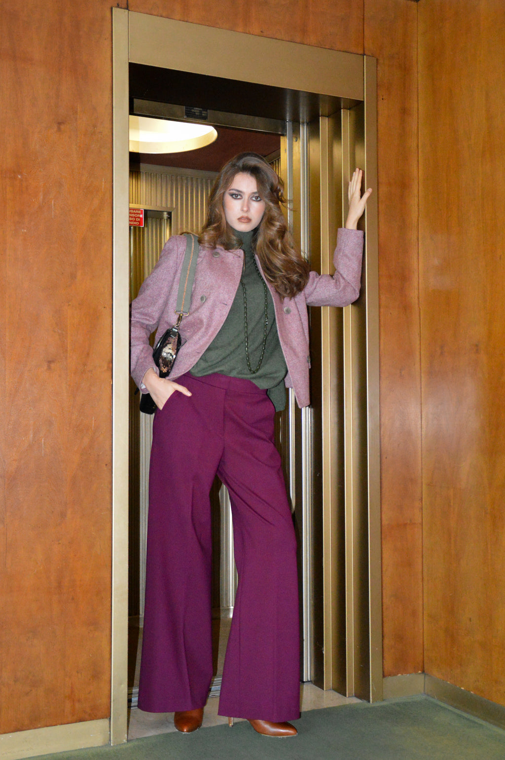 Cropped blazer - Justmine