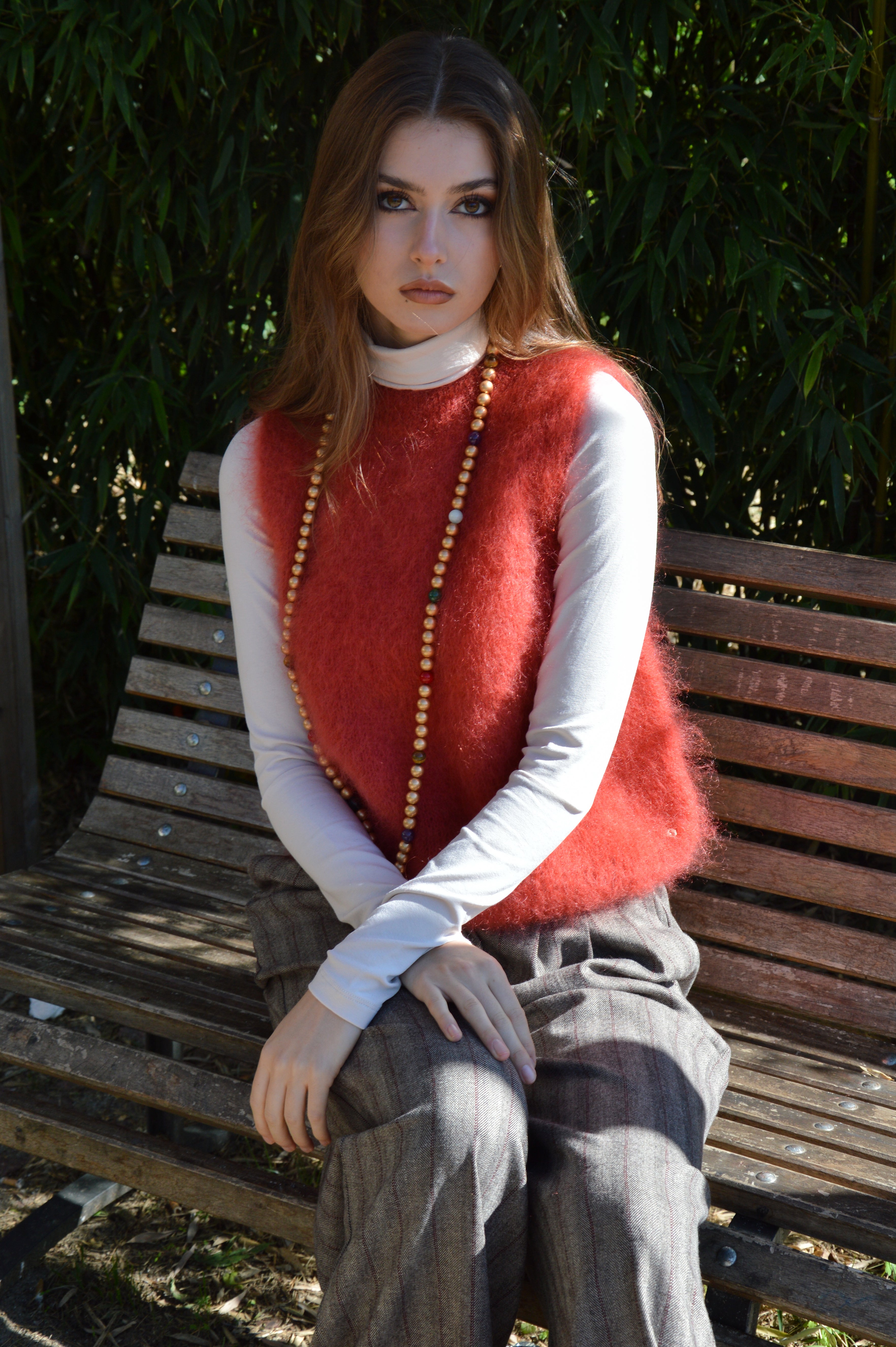 Gilet in lana mohair - Ottod'Ame
