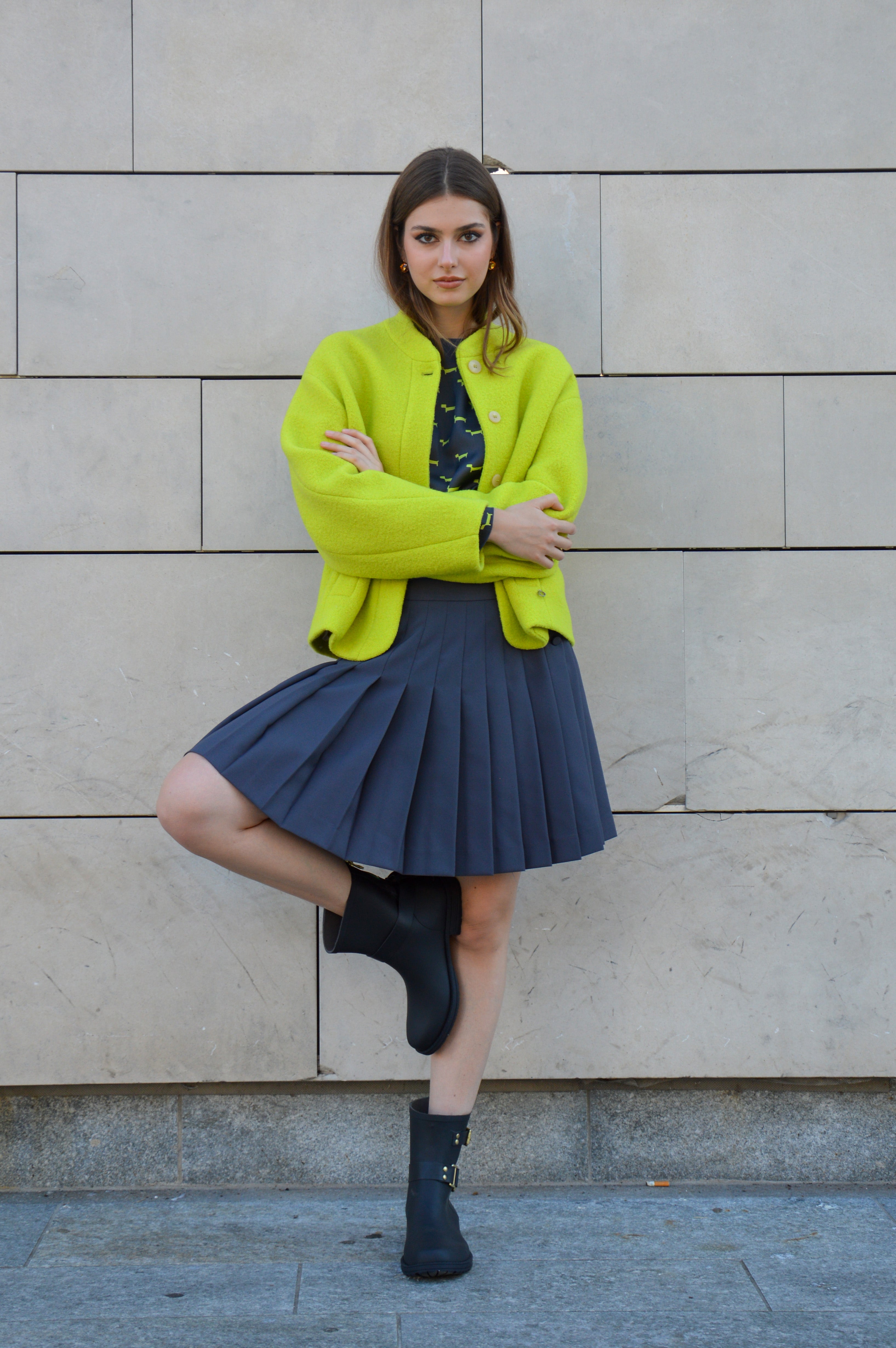 Giacca corta in lana cotta - Ottod'Ame