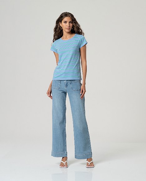 T-shirt righe - Surkana