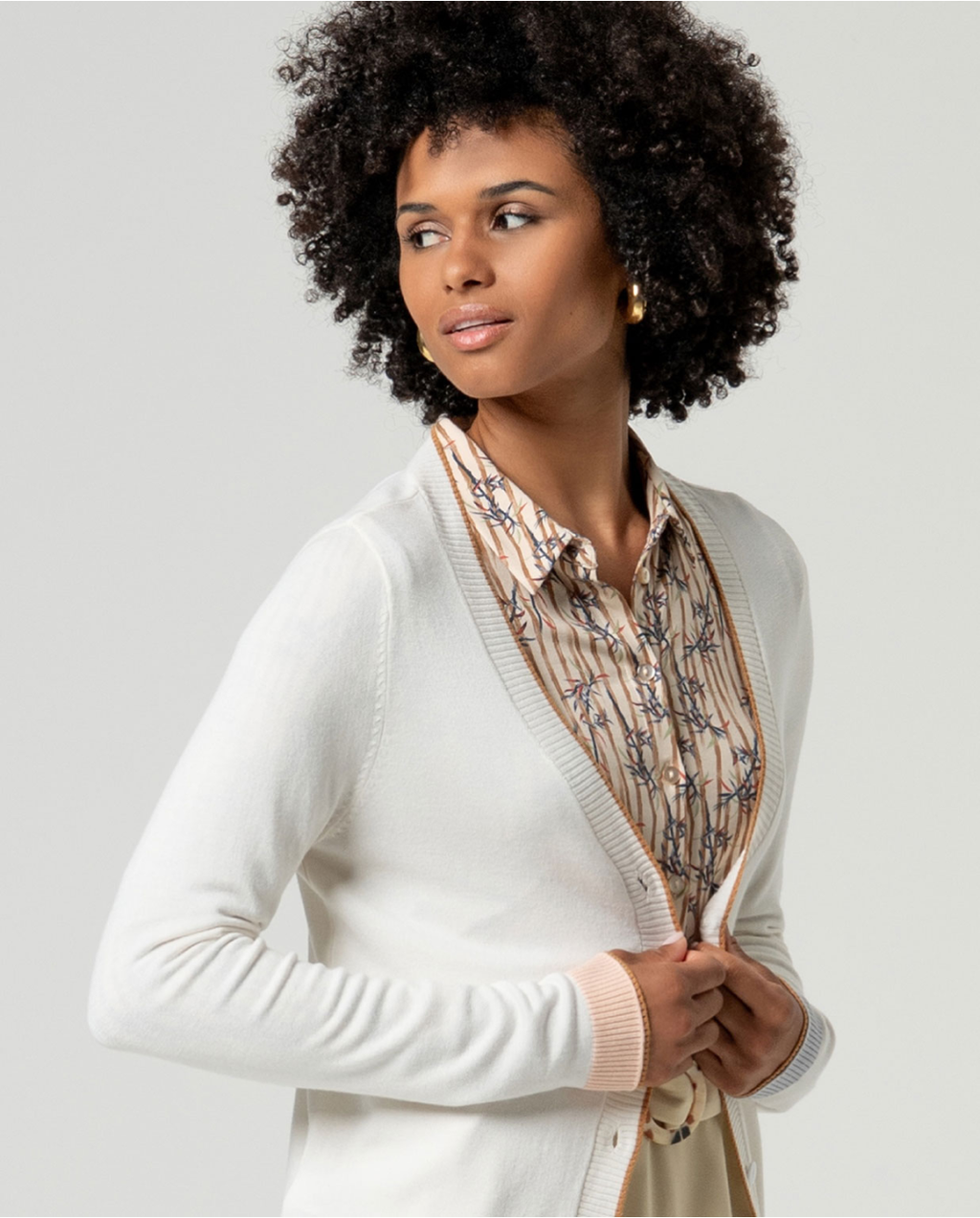 Cardigan scollo a V - Surkana