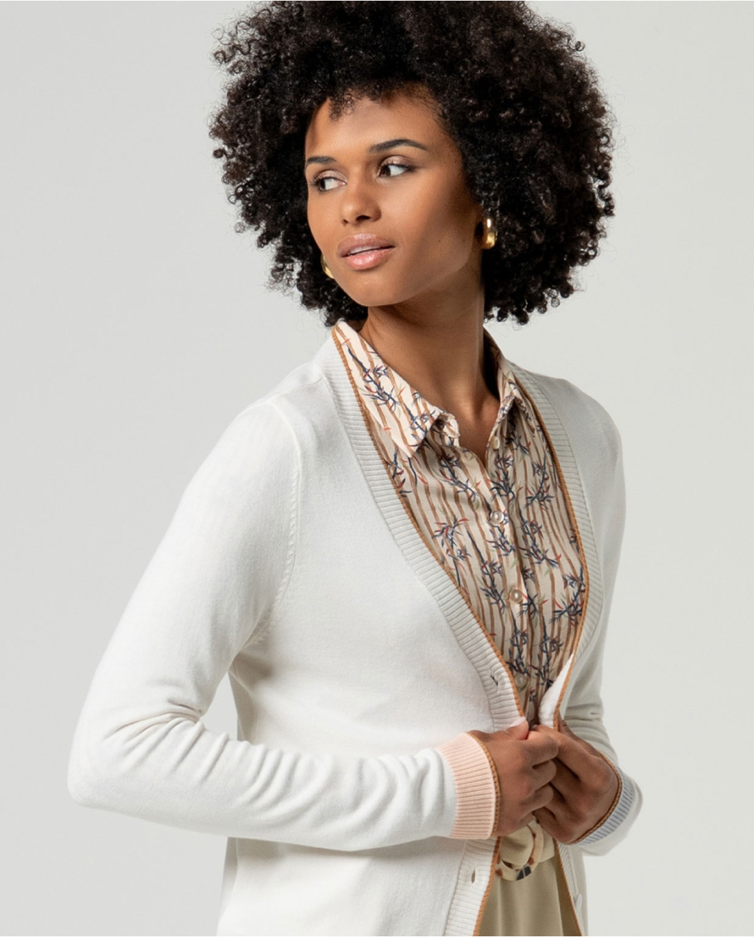 Cardigan scollo a V - Surkana