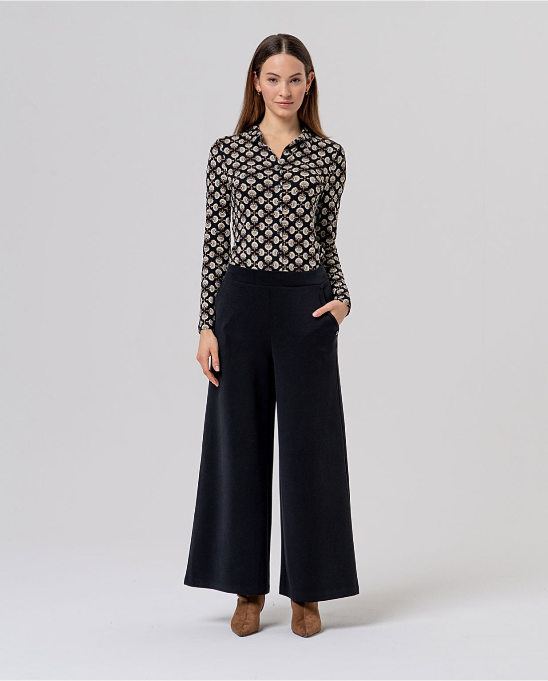 Pantalone ampio in maglia - Surkana