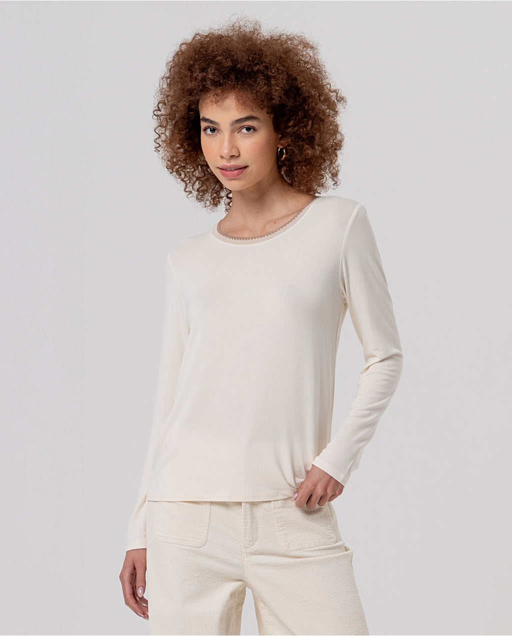 T-shirt a girocollo - Surkana