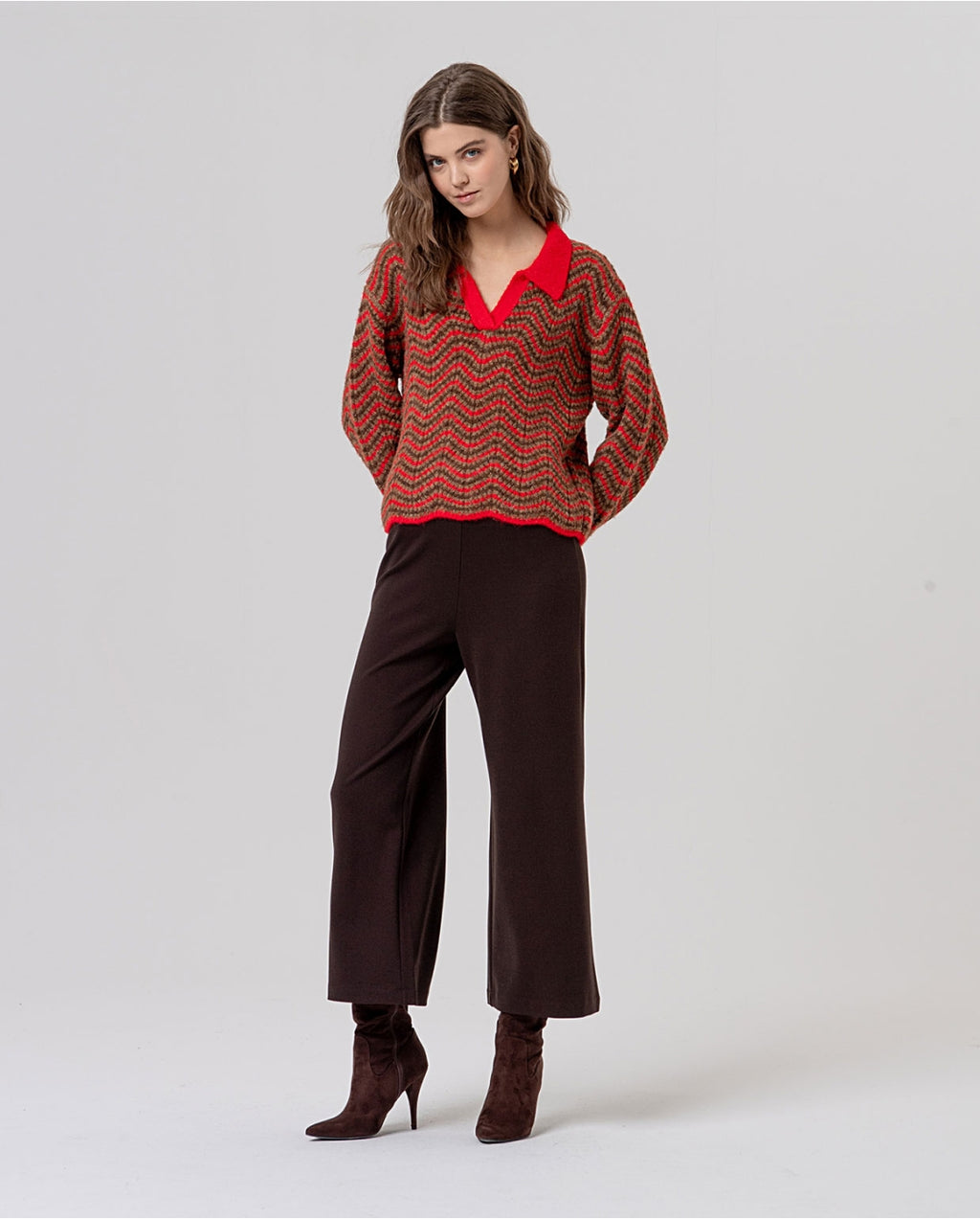 Maglione collo polo - Surkana