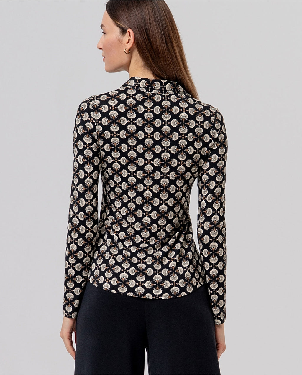 Camicia a maniche lunghe stampata - Surkana