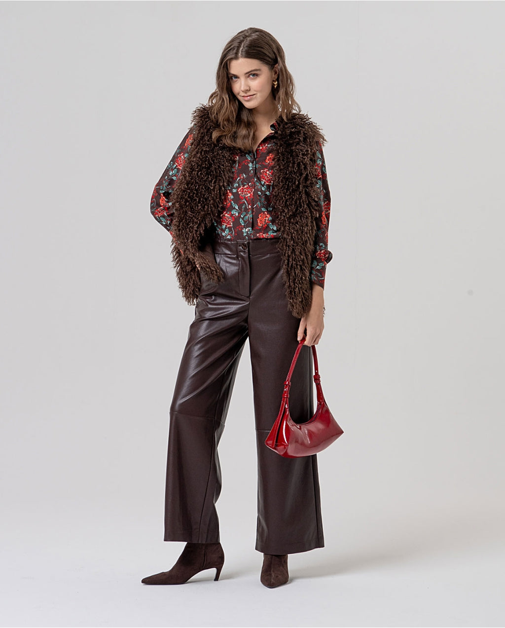 Gilet in pelliccia a pelo lungo - Surkana