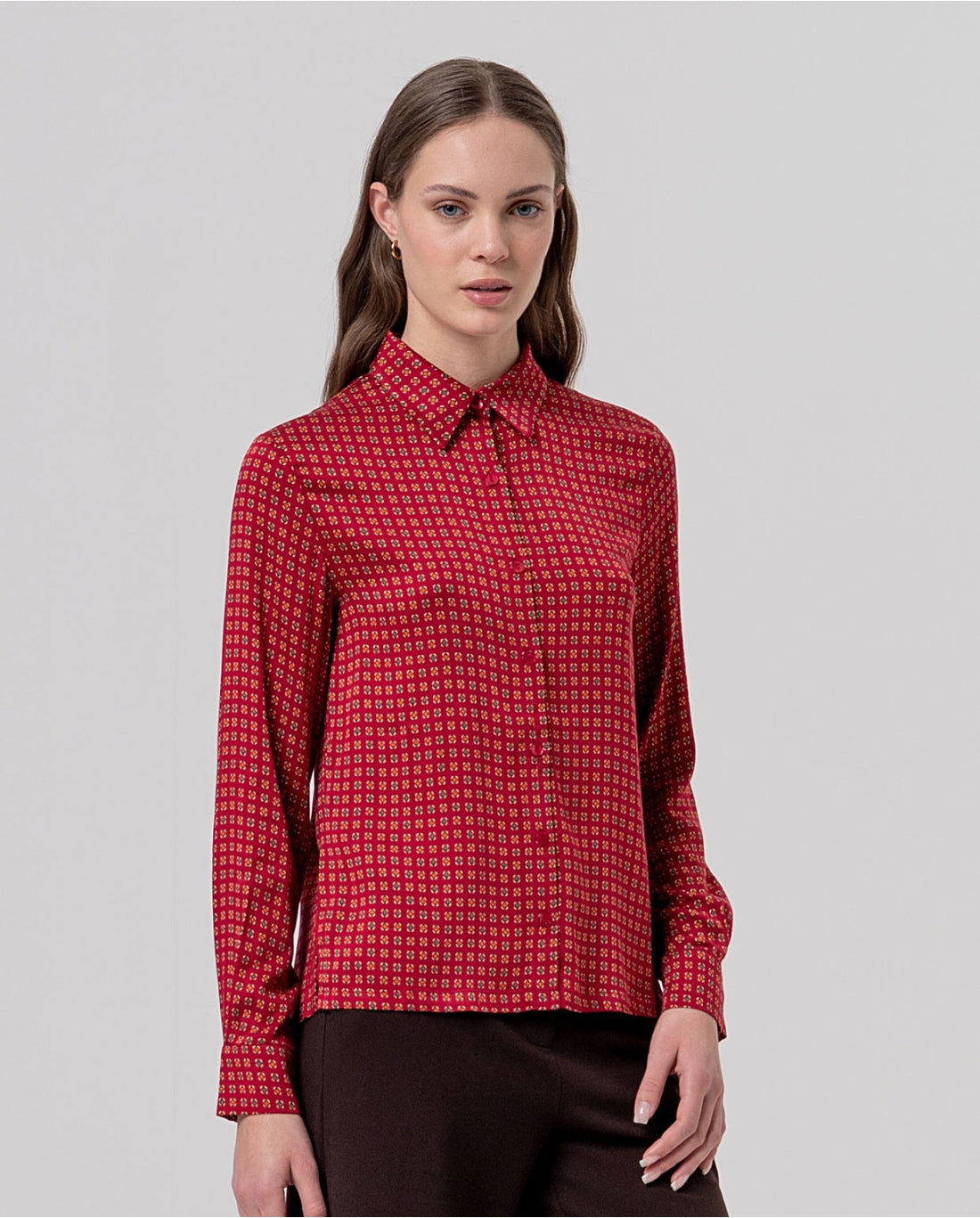 Camicia ampia con stampa - Surkana