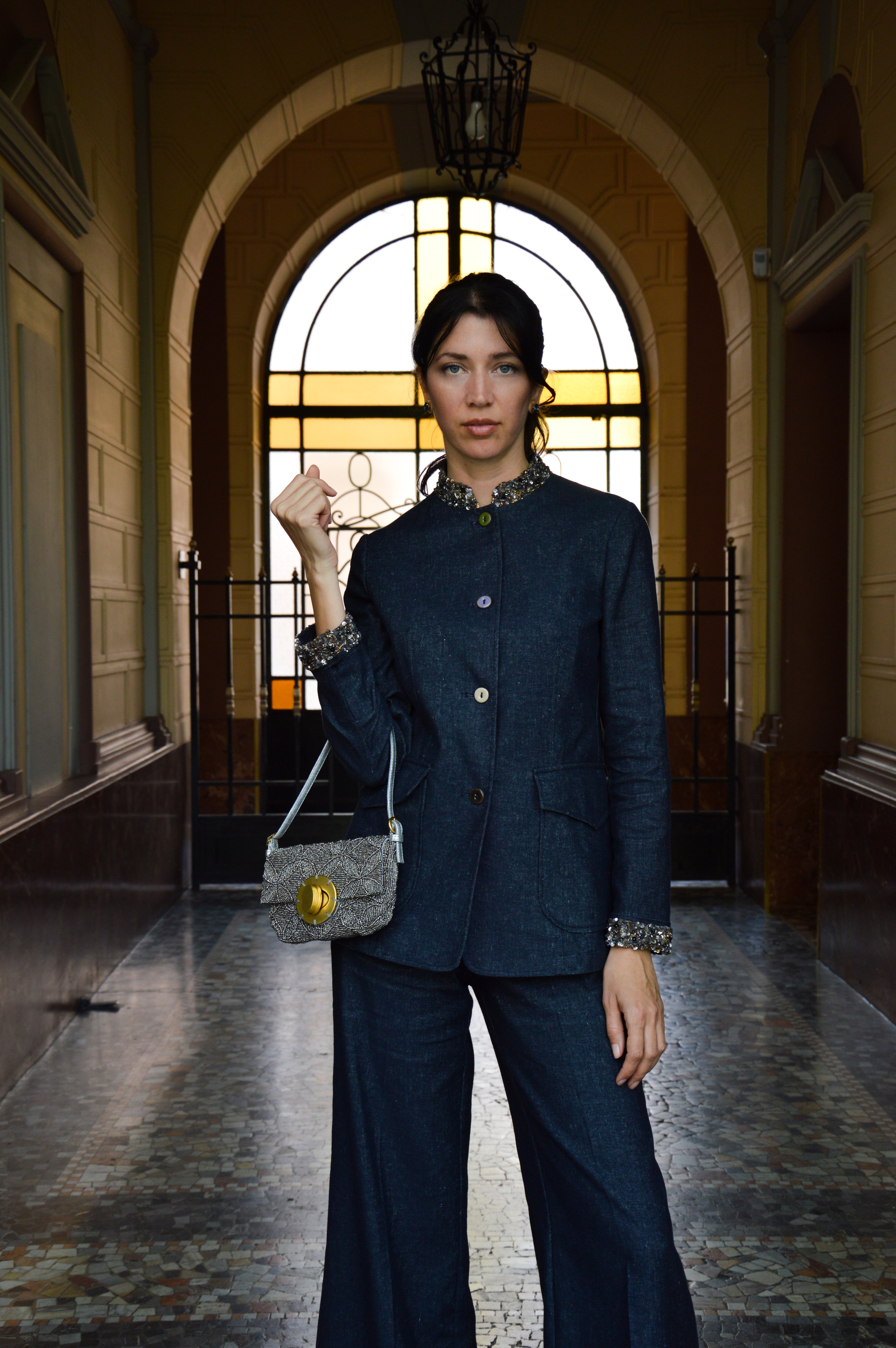 Giacca spring denim - Maliparmi