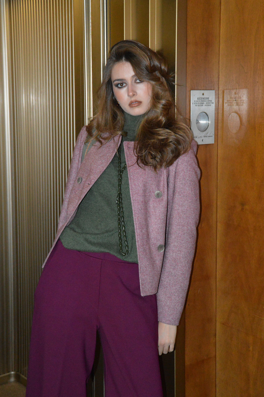 Cropped blazer - Justmine