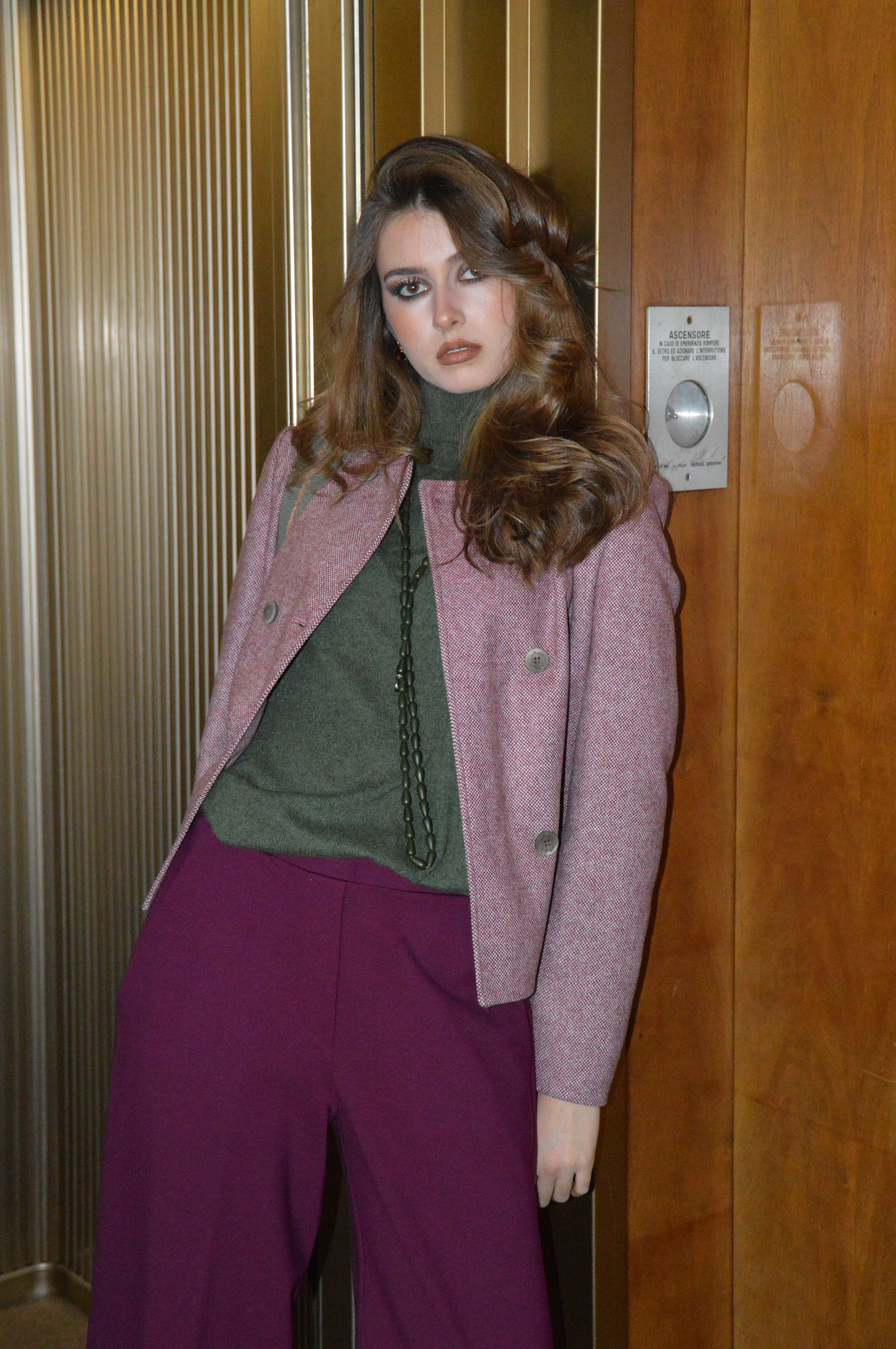 Cropped blazer - Justmine