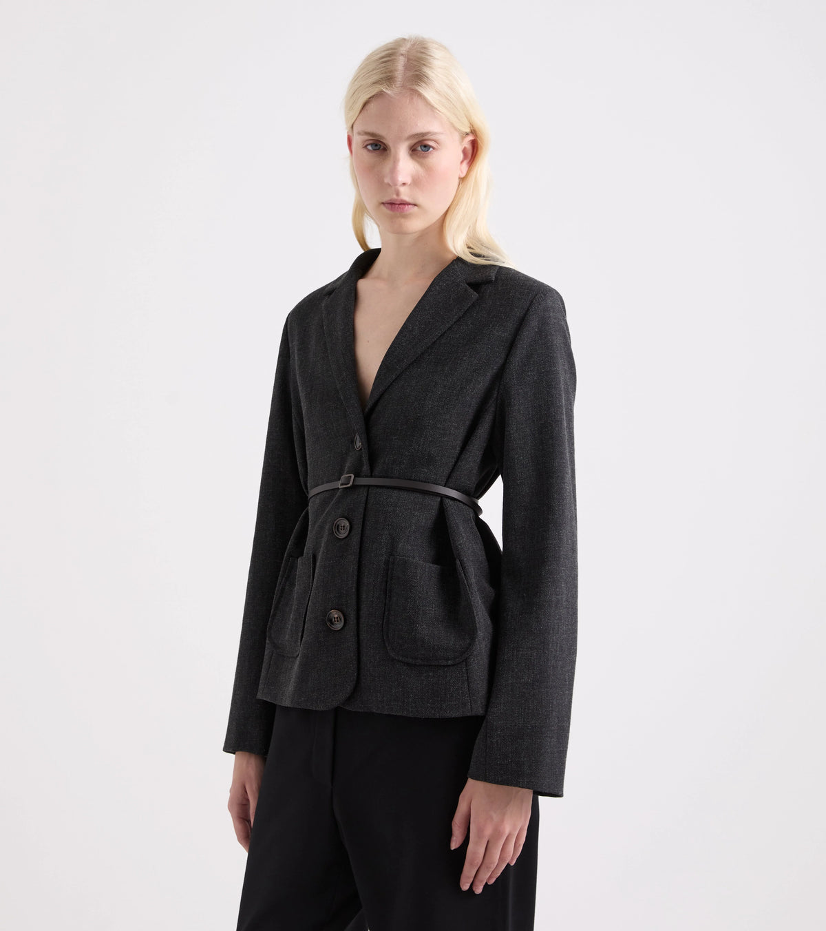 Blazer in viscosa stretch - Alessia Santi