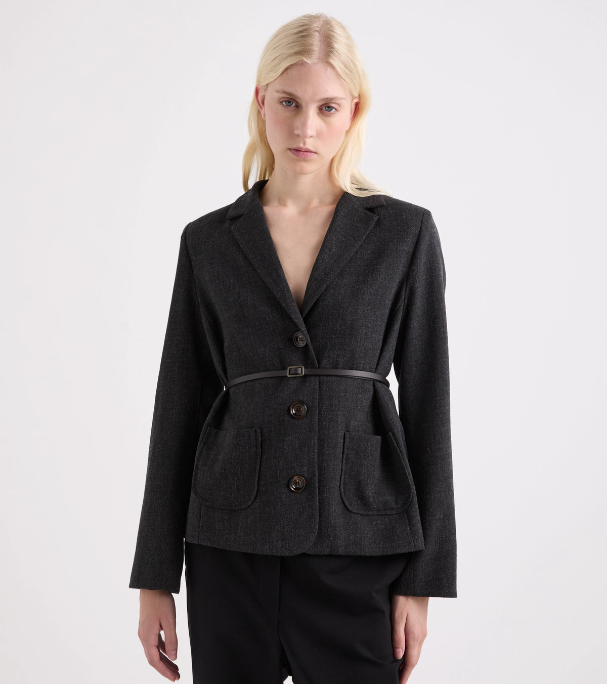 Blazer in viscosa stretch - Alessia Santi