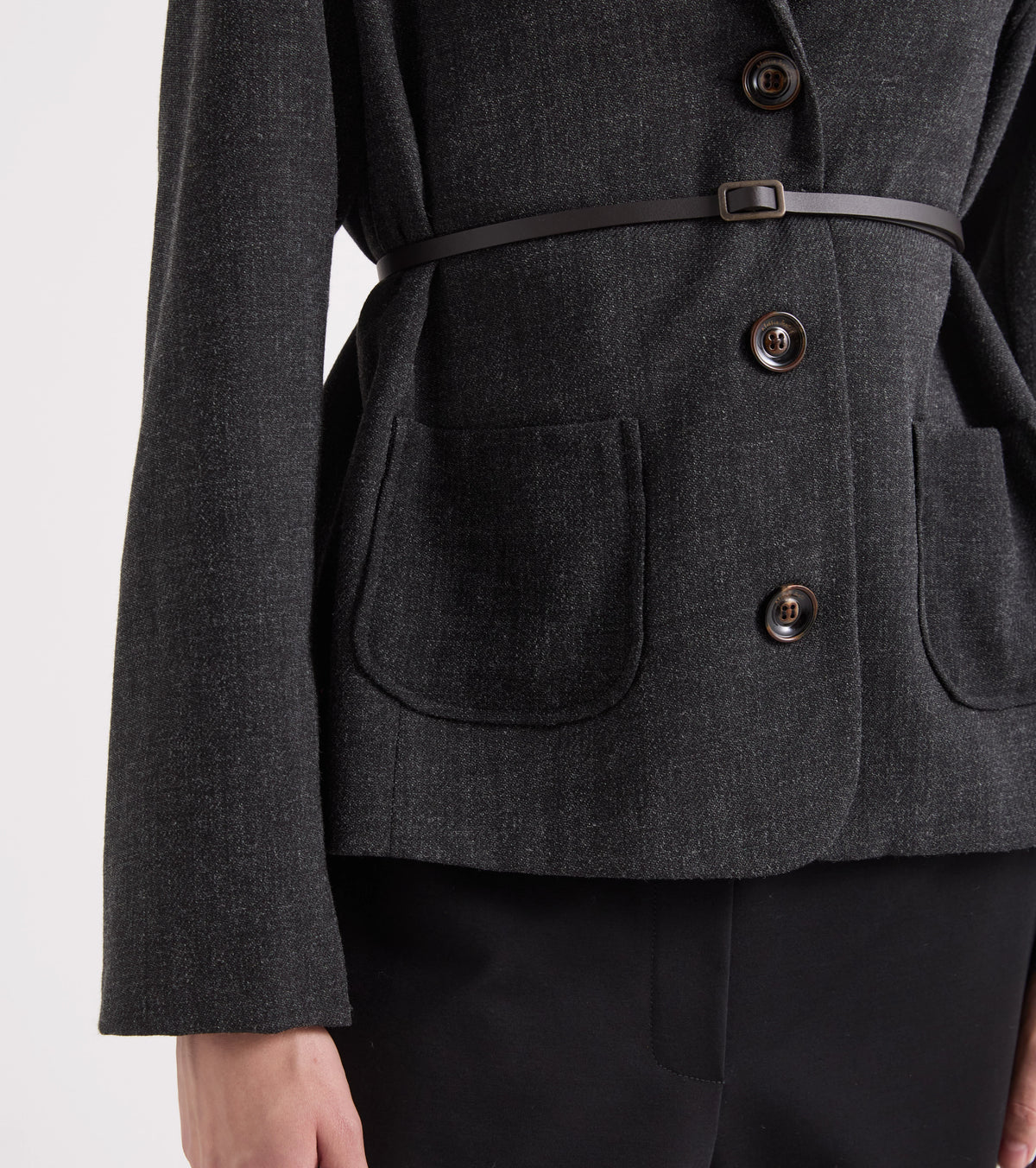 Blazer in viscosa stretch - Alessia Santi