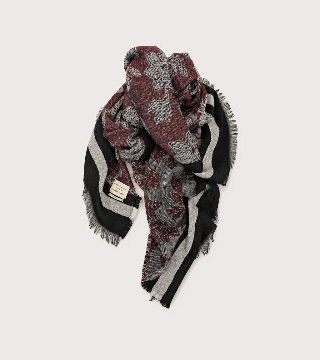 Sciarpa in filato jacquard - Alessia Santi