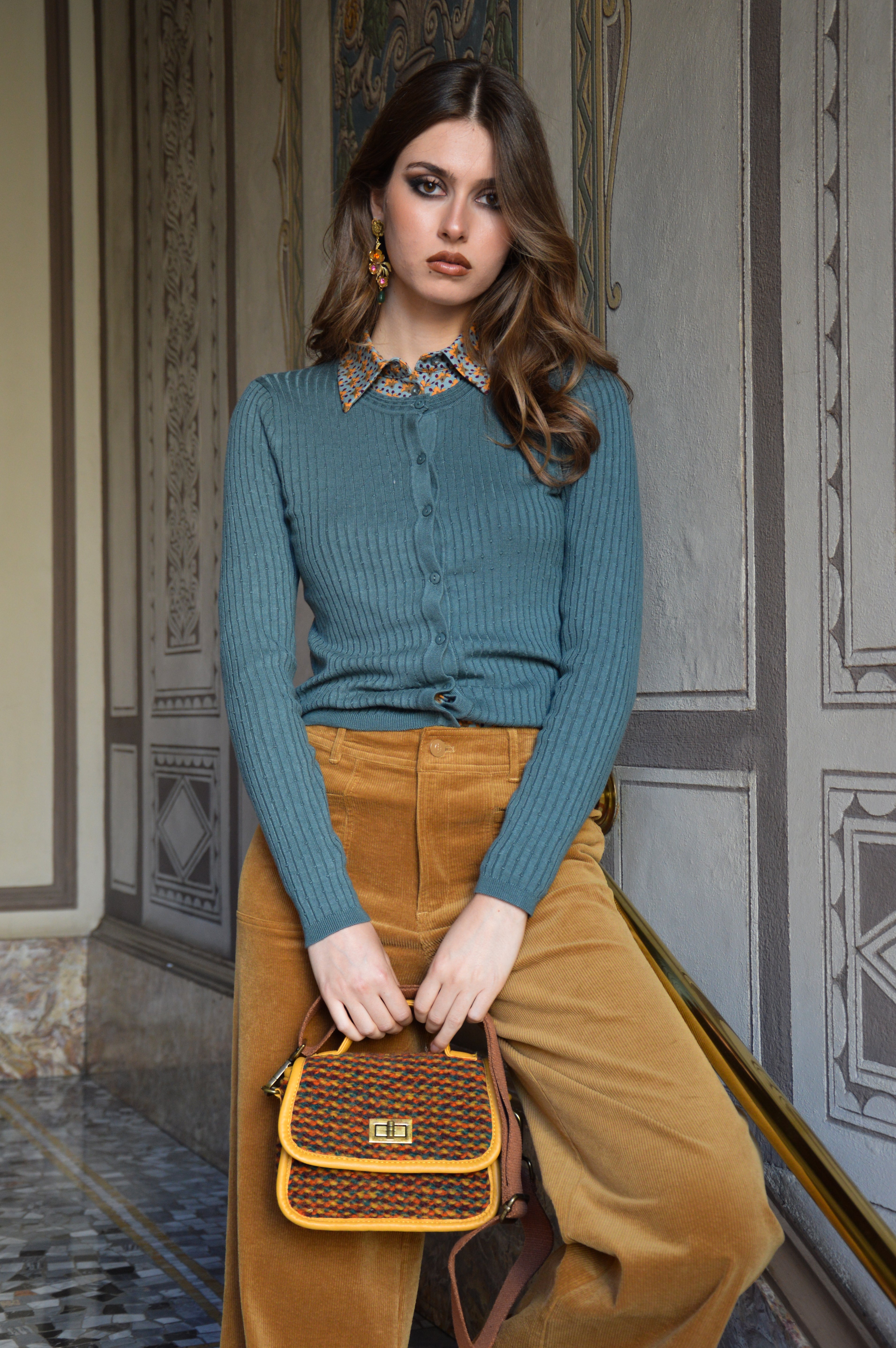 Cardigan aderente - Surkana