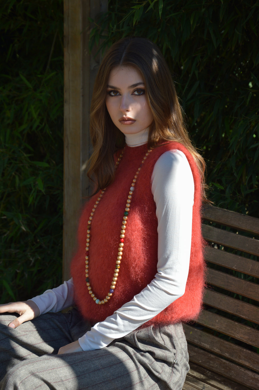 Gilet in lana mohair - Ottod'Ame